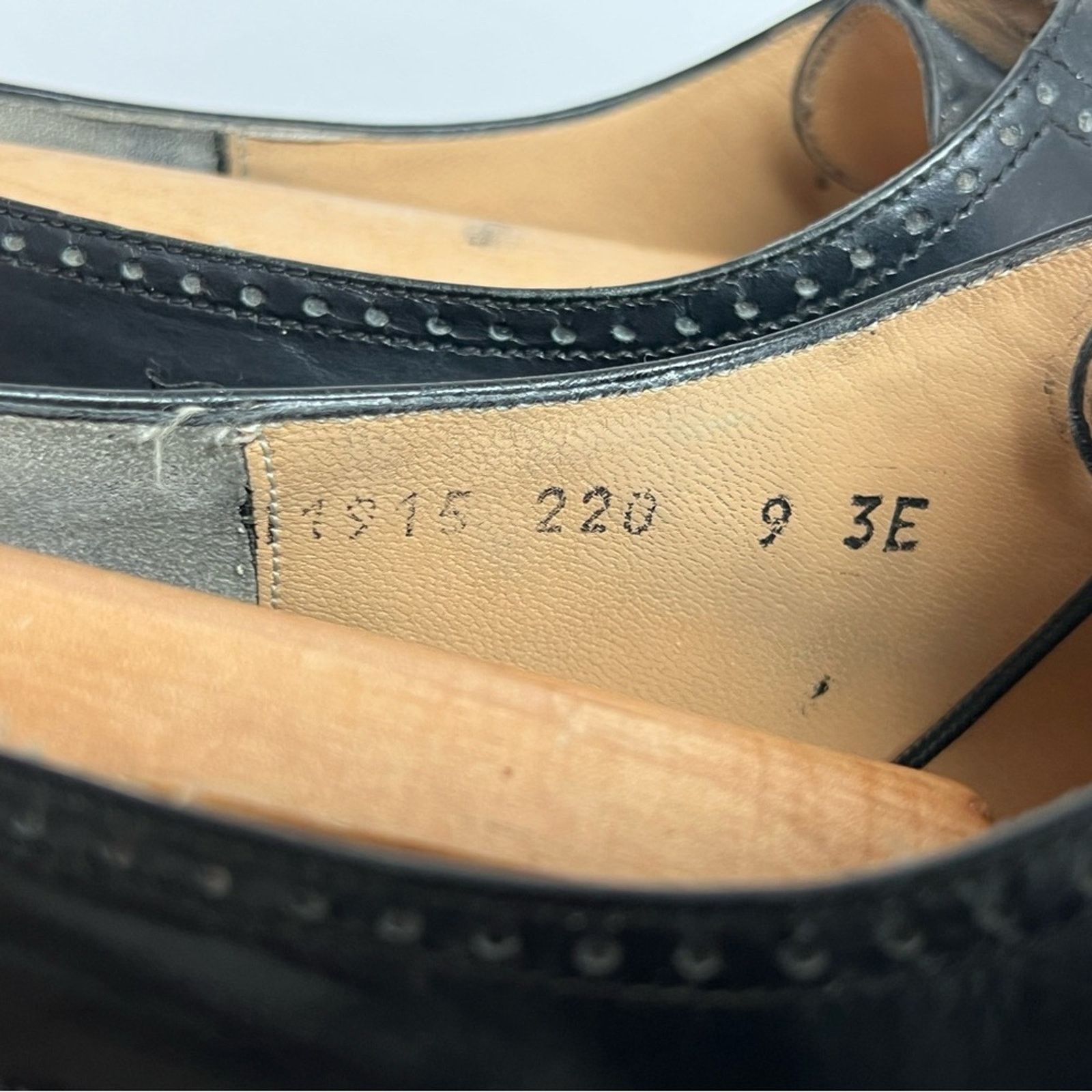 Salvatore Ferragamo SALVATORE FERRAGAMO Leather Wing-Tip Derby Brogue Shoes 9 3E Size US 9 / EU 42 - 7 Thumbnail