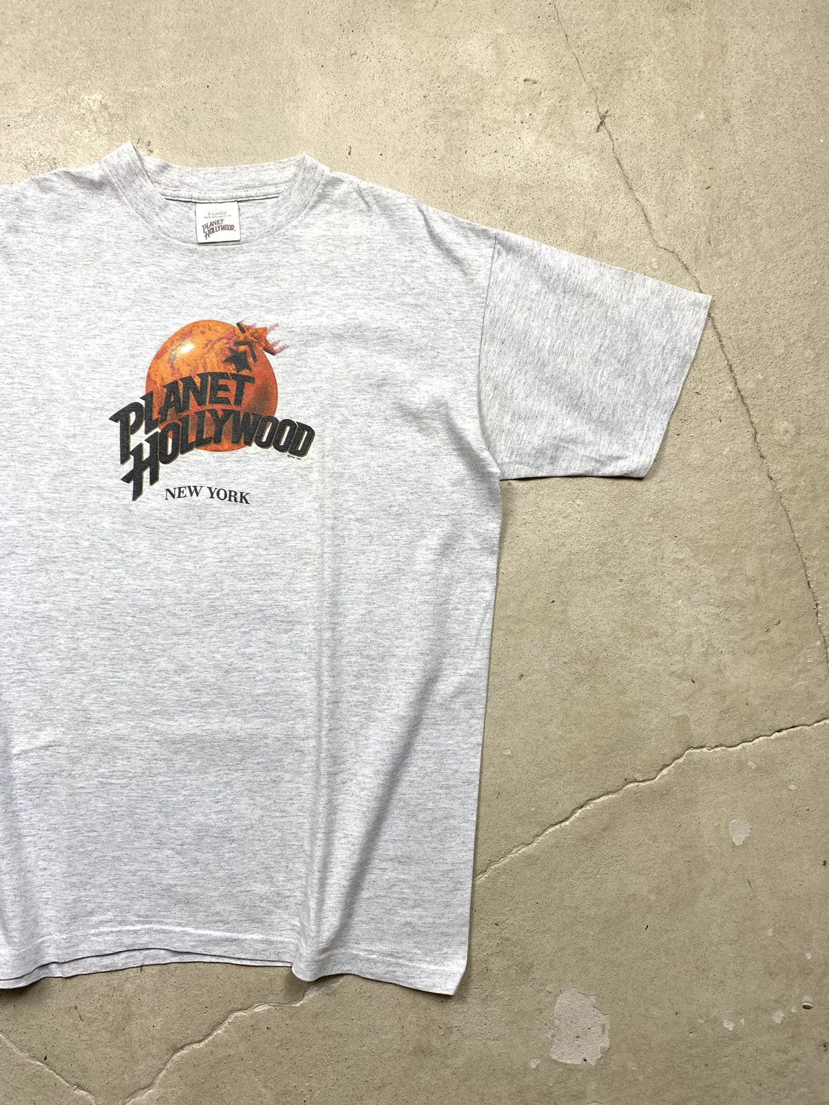 Planet Hollywood Vintage 1991 Planet Hollywood New York Tee Shirt Size US XL / EU 56 / 4 - 3 Thumbnail
