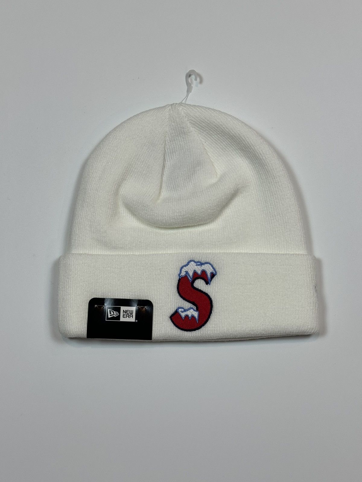 New Era × Supreme Supreme New Era “Frosted” S Logo Beanie FW20 - Brand New!  | Grailed