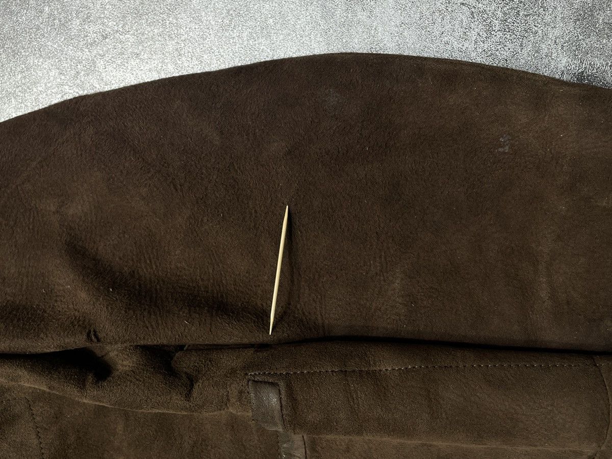 Vintage Vintage 90s Real Genuine Leather Jacket Avant Garde Size M / US 6-8 / IT 42-44 - 8 Thumbnail