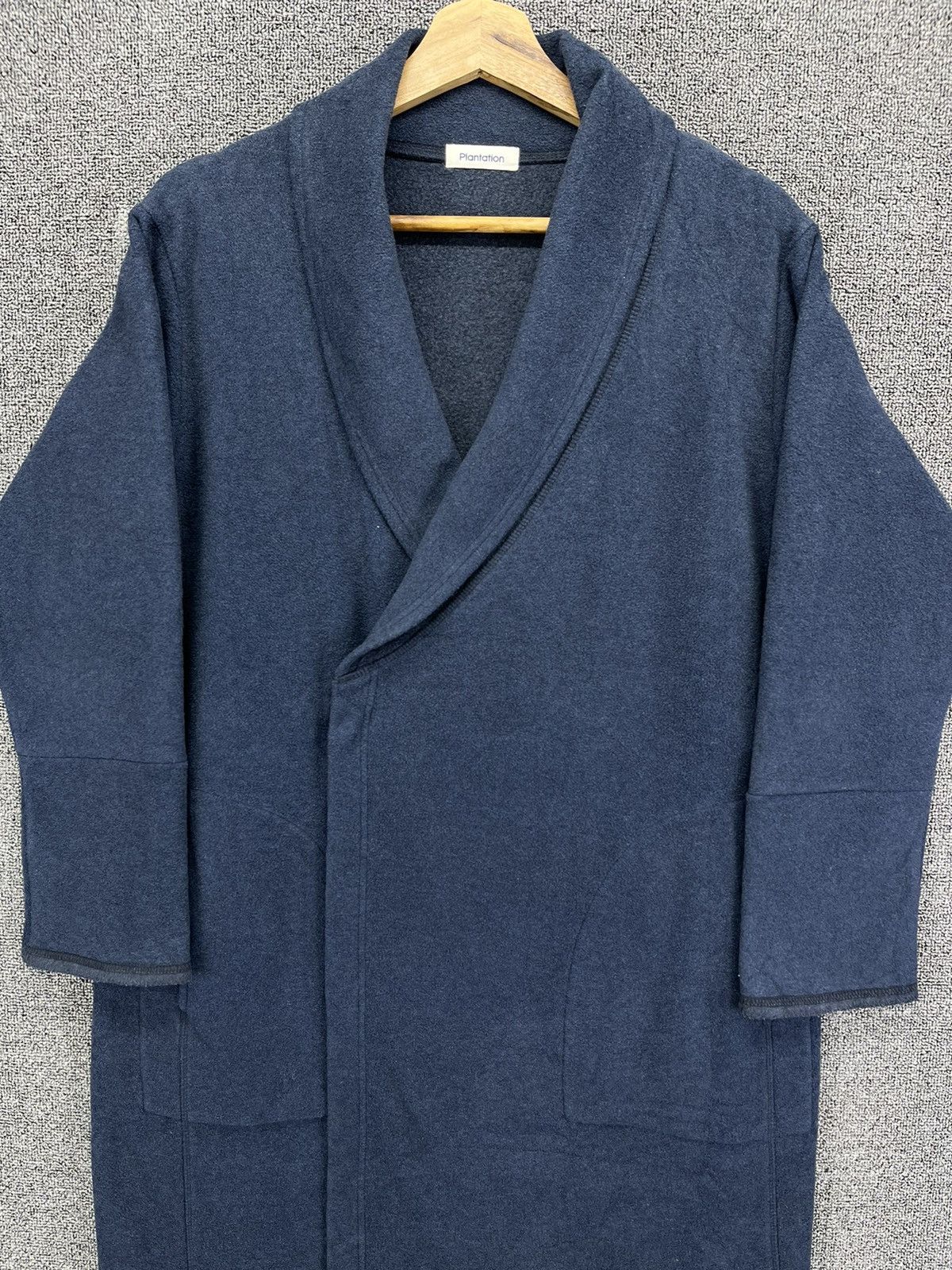 Issey Miyake Vintage Issey Miyake Plantation Rare Fleece Long Jacket Size M / US 6-8 / IT 42-44 - 5 Thumbnail