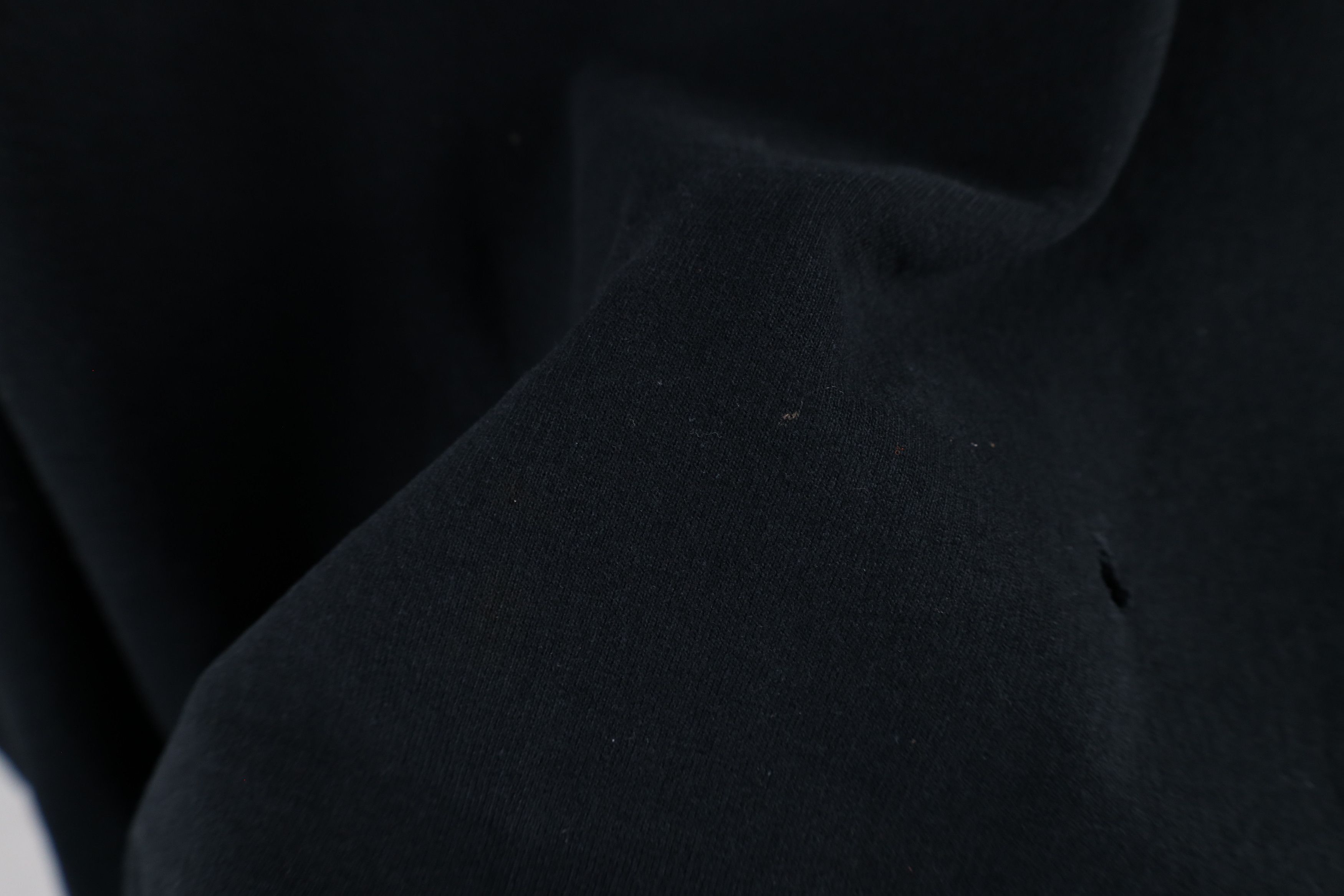 Vintage Vintage 90s Y2K Streetwear Blank Crewneck Sweatshirt Black Size US L / EU 52-54 / 3 - 5 Thumbnail