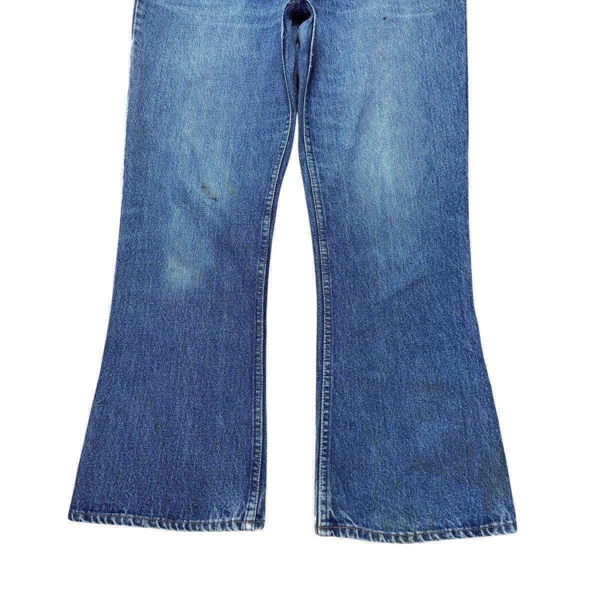 Levi's Vintage 80s Levis 646 Bell Bottom Jeans #8 Orangetab Size US 33 - 6 Thumbnail