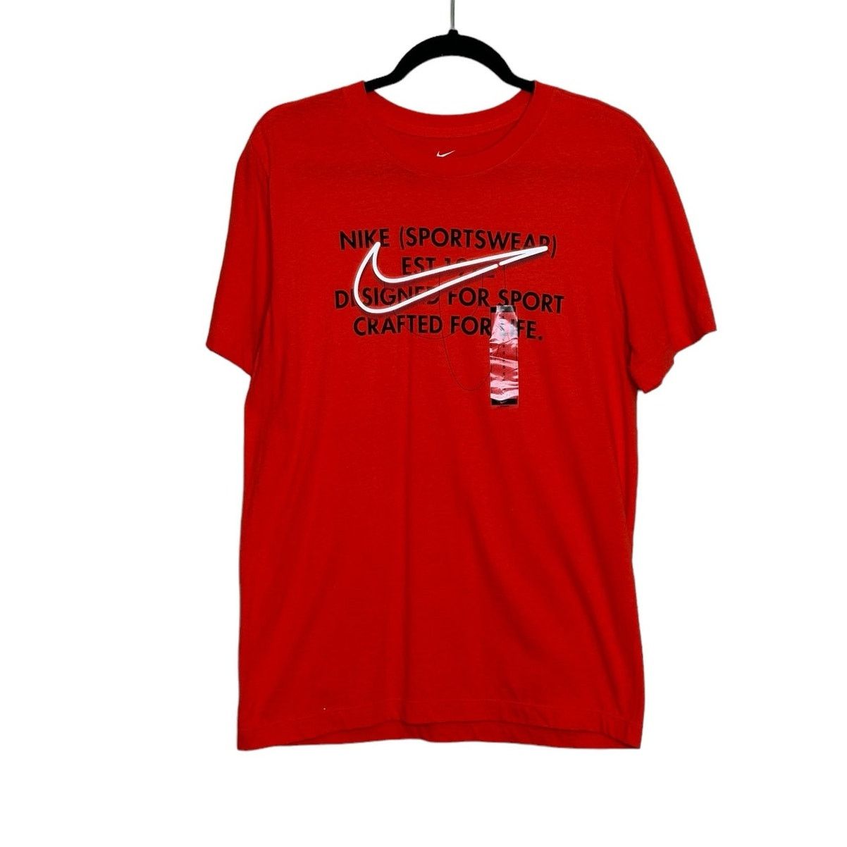 Nike The Nike Tee red short sleeves t shirt size Small Size US S / EU 44-46 / 1 - 1 Thumbnail