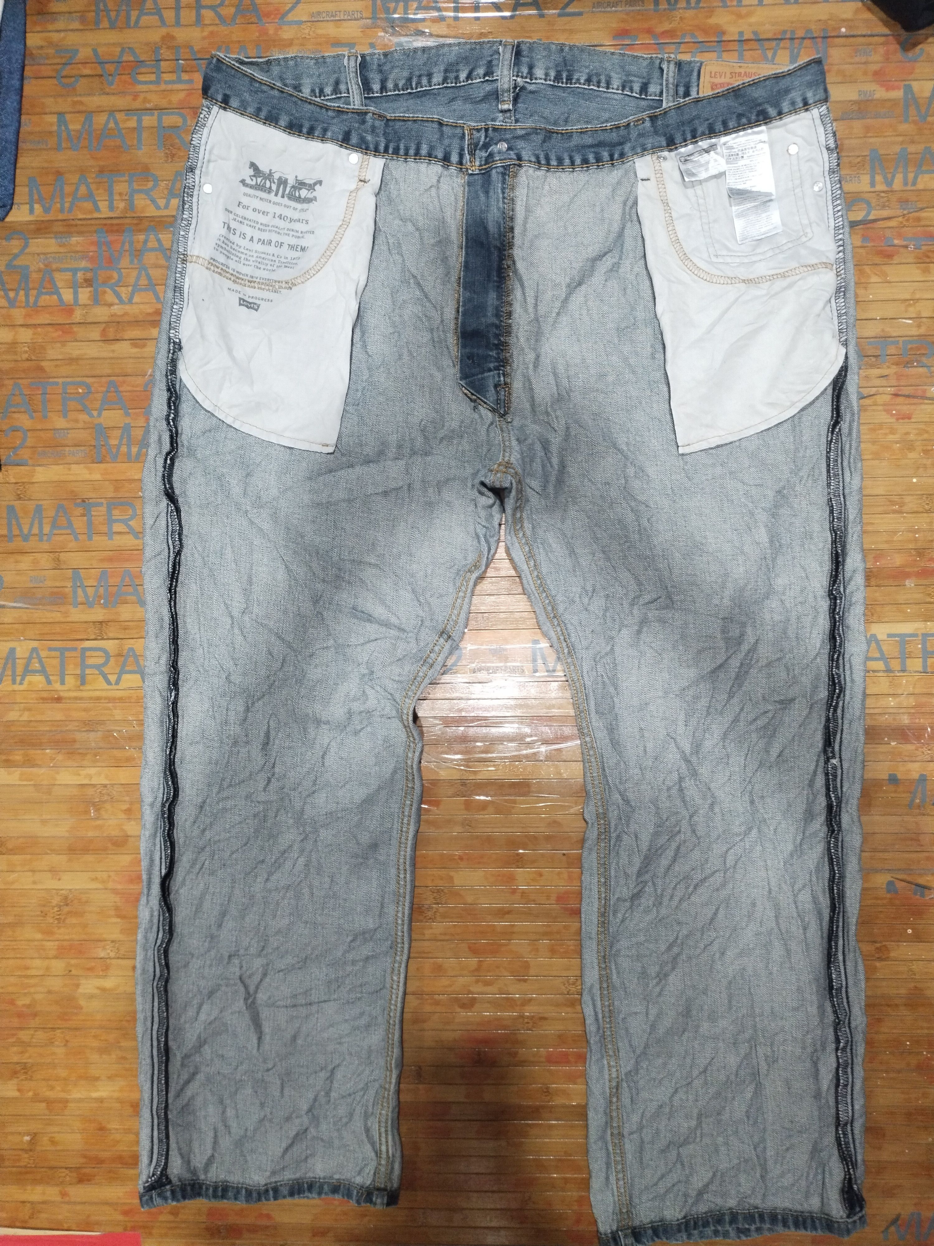 Levi's × Vintage Jeans Levis 559 Sz 44" Size US 44 / EU 60 - 15 Thumbnail