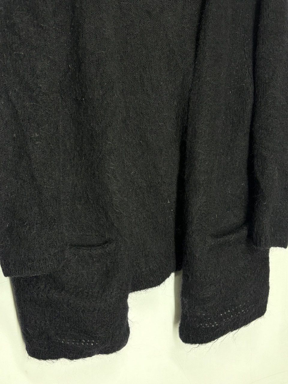 Sezane La Maille Sezane Mohair Black Cardigan Size S / US 4 / IT 40 - 5 Thumbnail