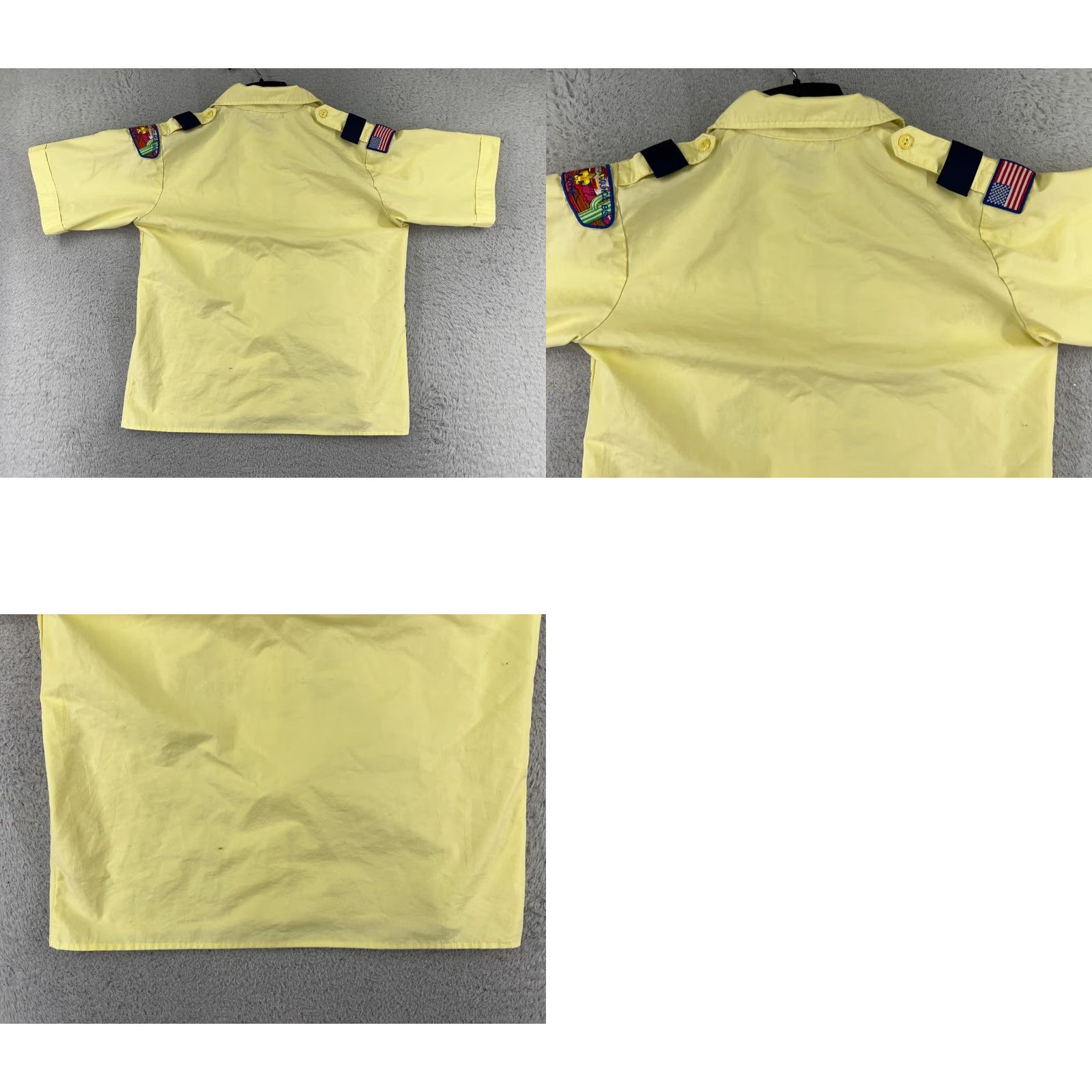 Vintage VINTAGE Boy Scouts of America Uniform Shirt Womens Medium Yellow Short Sleeve READ Size M / US 6-8 / IT 42-44 - 9 Thumbnail