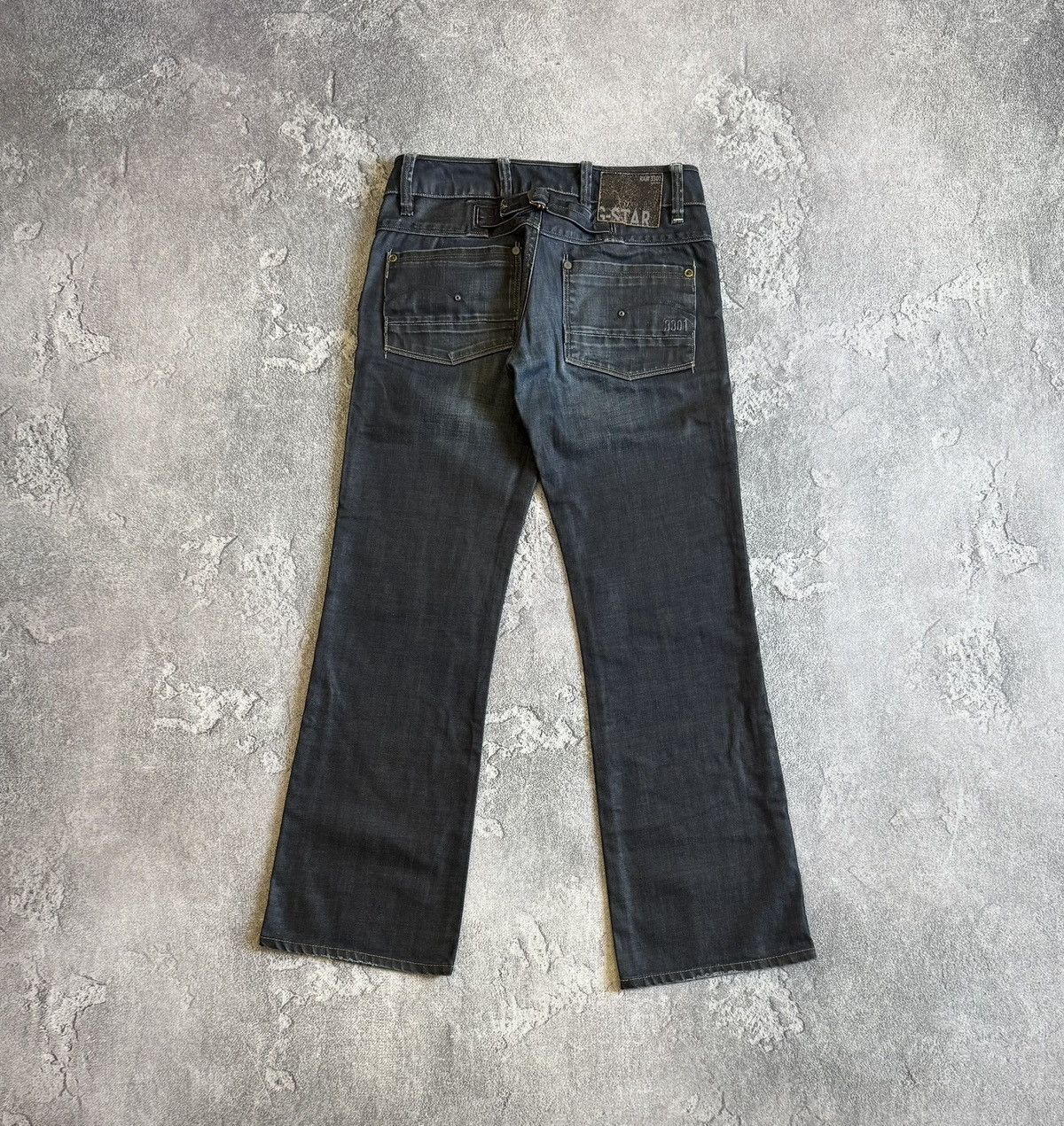 G-Star G star raw 26/32 Kane loose flare denim pants jeans trousers Size 26" / US 2 / IT 38 - 5 Thumbnail