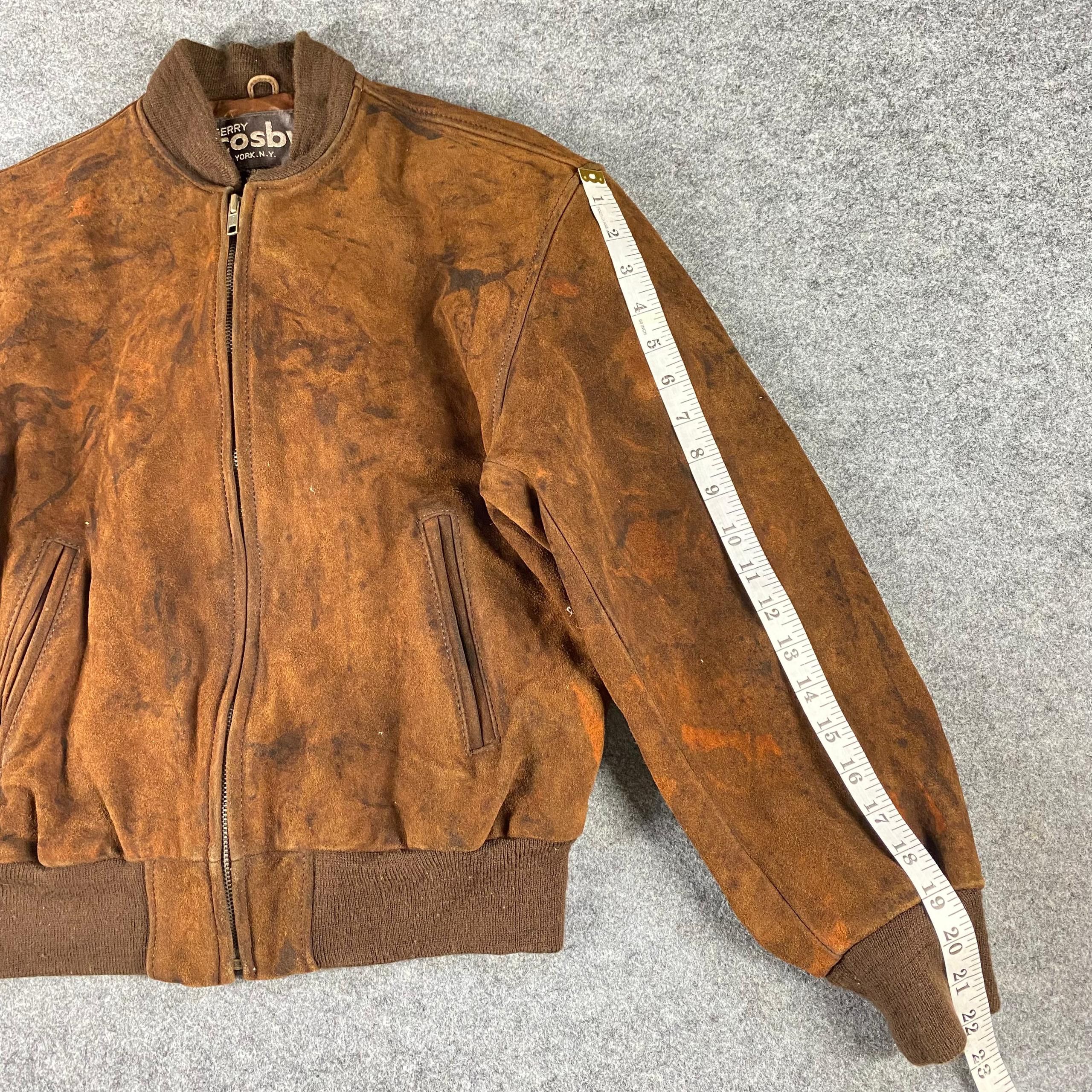 Hysteric Glamour Vintage Cosby Bombers Leather Jacket Size US M / EU 48-50 / 2 - 7 Thumbnail