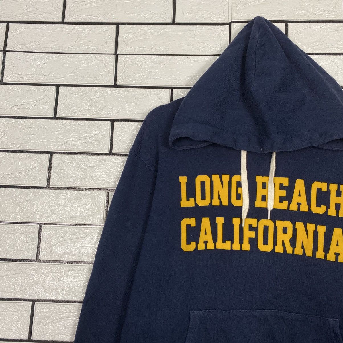 Japanese Brand 📌Vintage Hoodie Champion Long Beach California Size US M / EU 48-50 / 2 - 8 Thumbnail