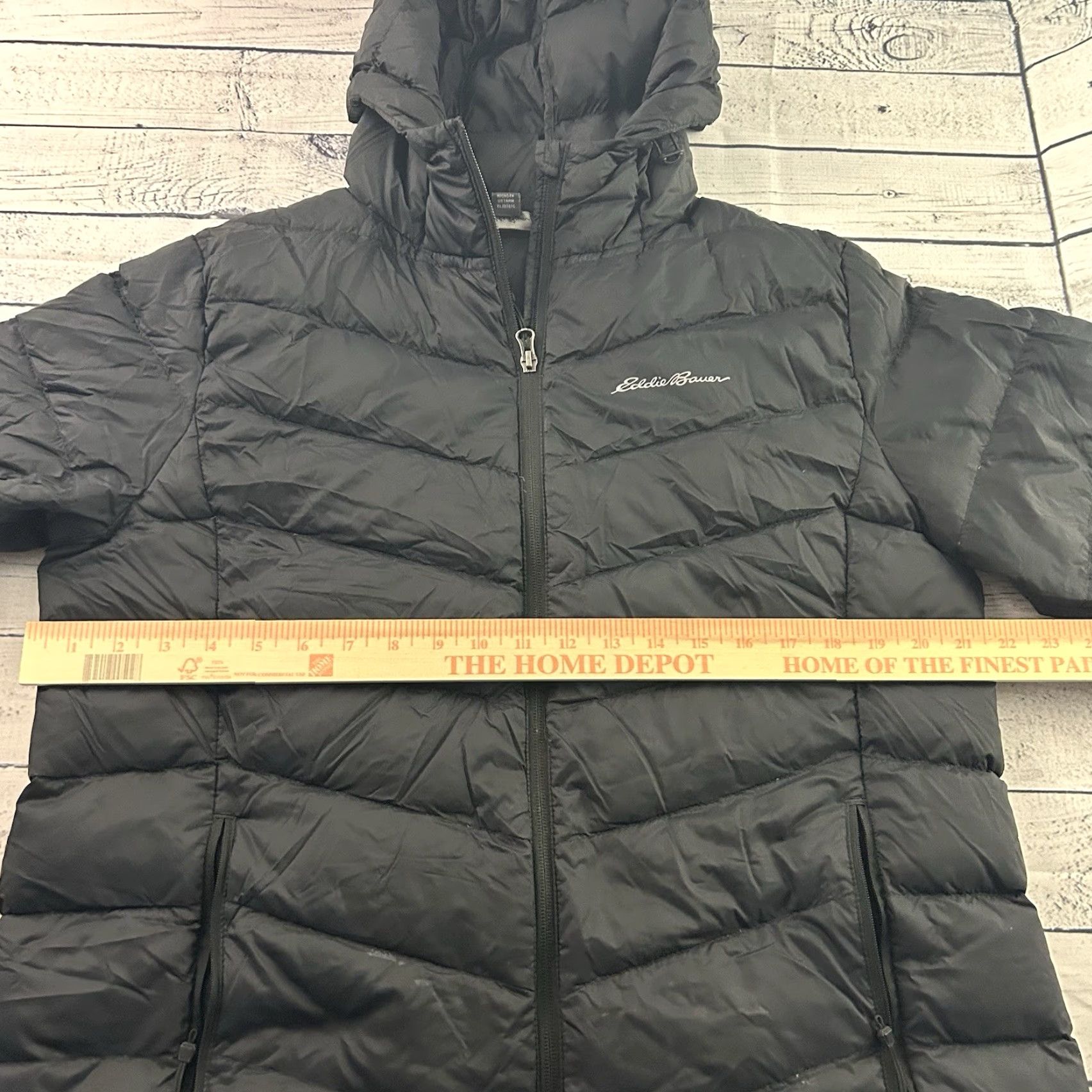 Eddie Bauer Eddie Bauer EB650 Puffy Down Jacket Women's XL Black Size XL / US 12-14 / IT 48-50 - 6 Thumbnail