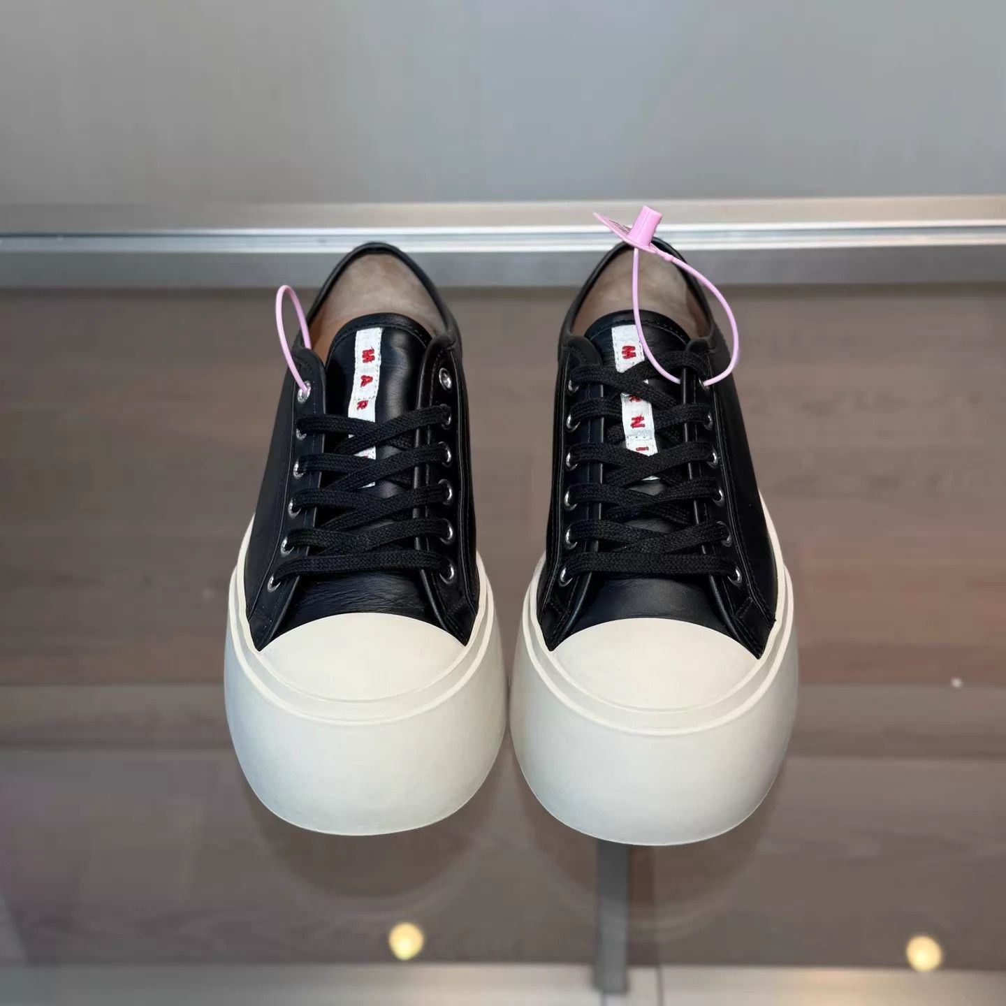 Marni Marni Pablo Black Chunky Sneakers 38 99 New With Box Size US 7.5 / IT 37.5 - 5 Thumbnail