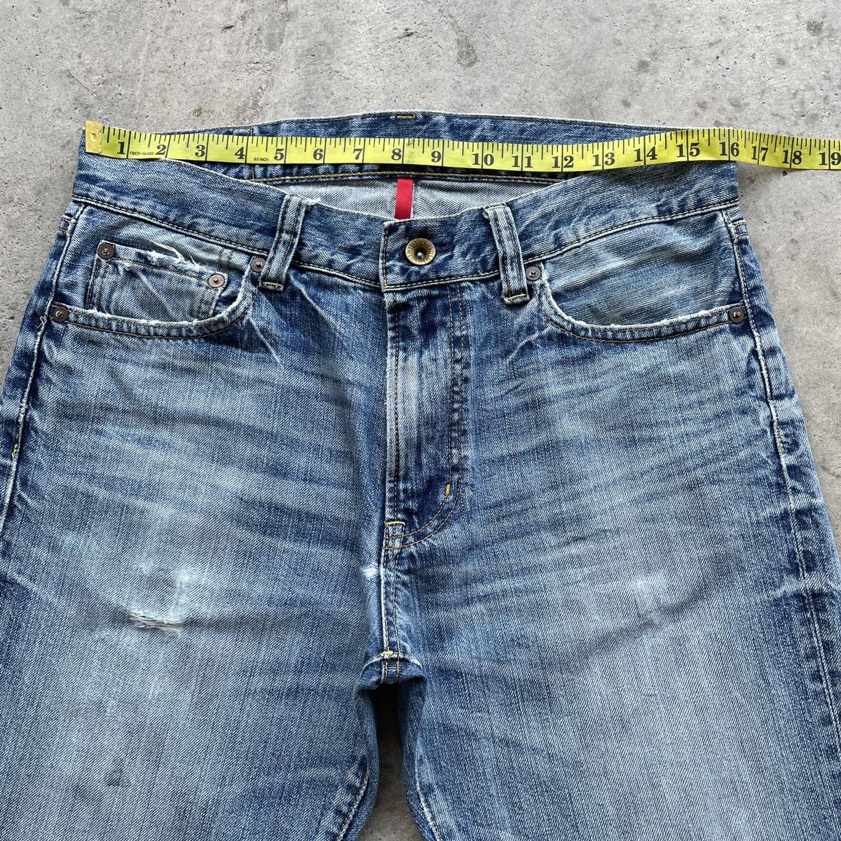 Japanese Brand Vintage Faded Japanese Brand Jeans Denim Pants W32x29.5 Size US 32 / EU 48 - 5 Thumbnail