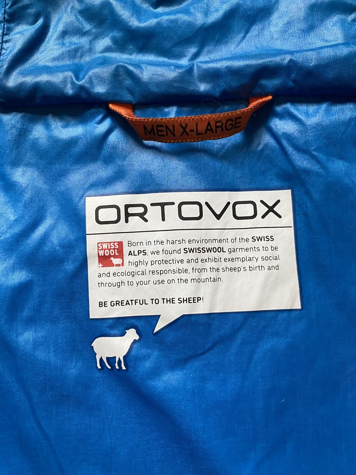ORTOVOX Ortovox Swisswool Puffer Jacket Men’s XL Outdoor Gorpcore Size US XL / EU 56 / 4 - 9 Thumbnail