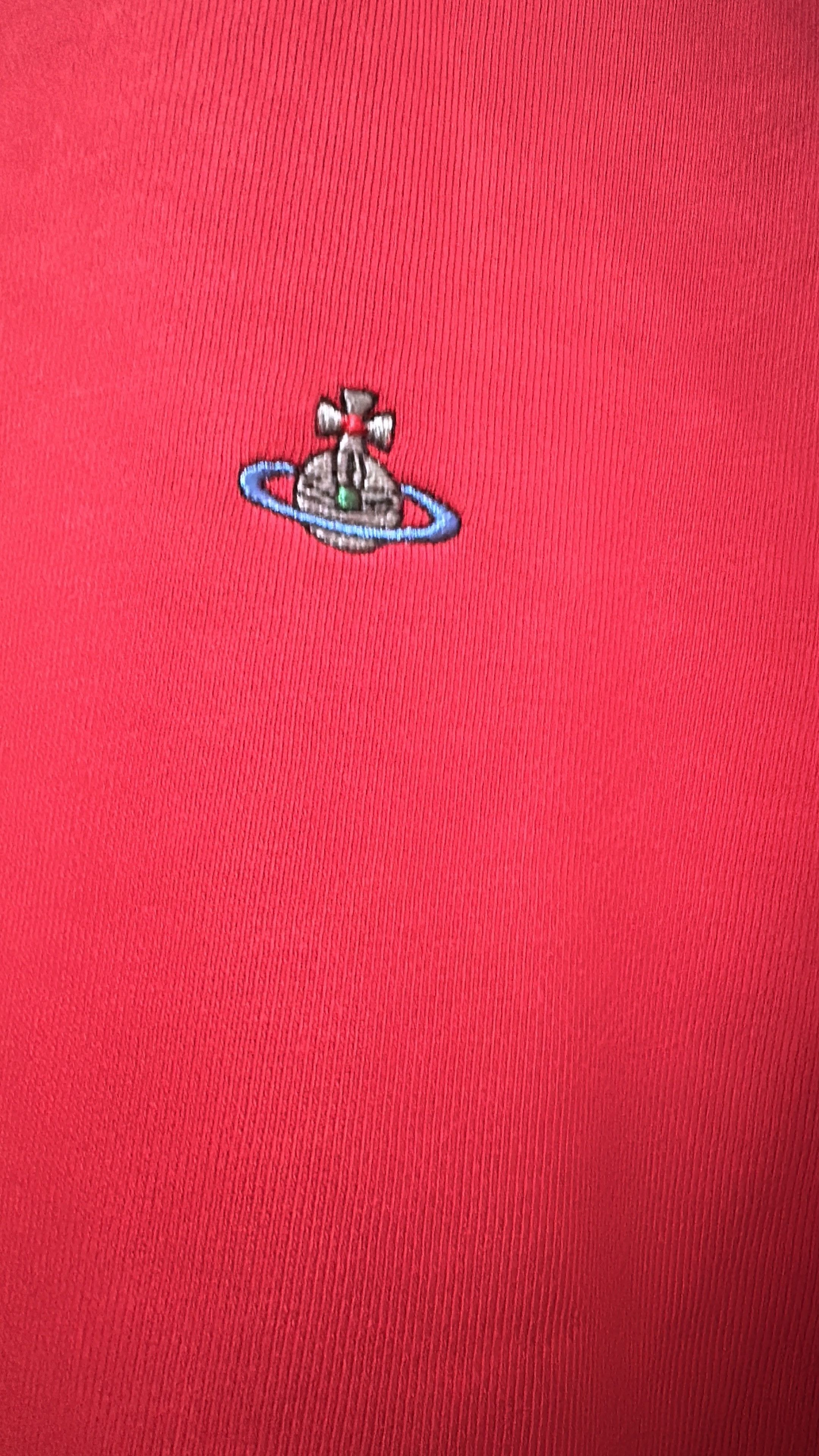 Vivienne Westwood Vivienne Westwood Orb Logo Sweatshirt Red Size Medium Size US M / EU 48-50 / 2 - 3 Thumbnail