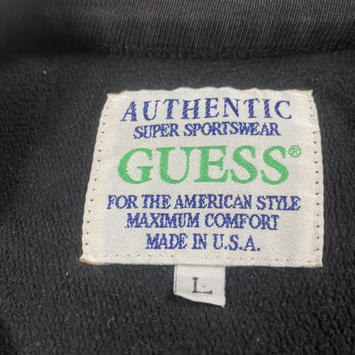 Guess Vintage 90s Guess Boxy Sunfaded Crewnexk Size US L / EU 52-54 / 3 - 8 Thumbnail