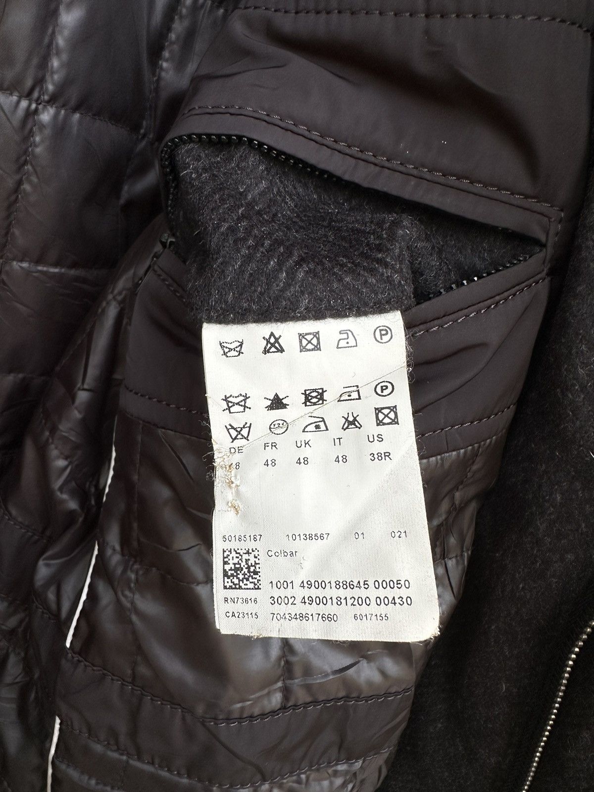 Hugo Boss 👹Hugo Boss Wool Utility Jacket Size US L / EU 52-54 / 3 - 11 Thumbnail