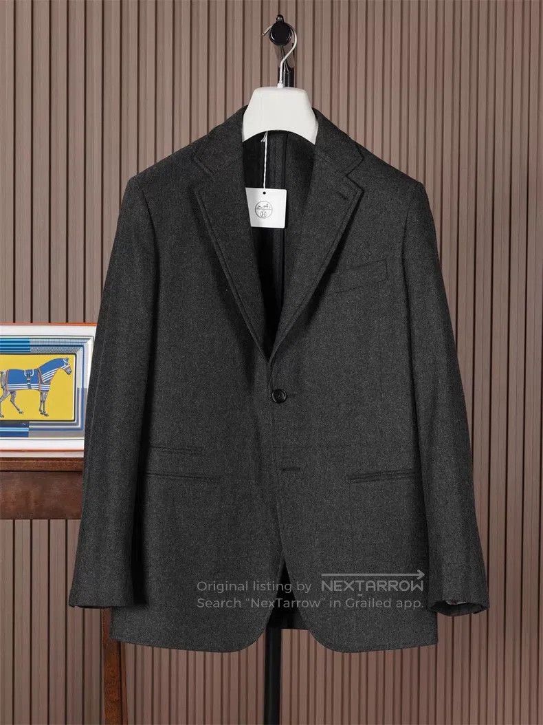 Hermes Hermes Men's Woolen Blazer Size US M / EU 48-50 / 2 - 1 Thumbnail