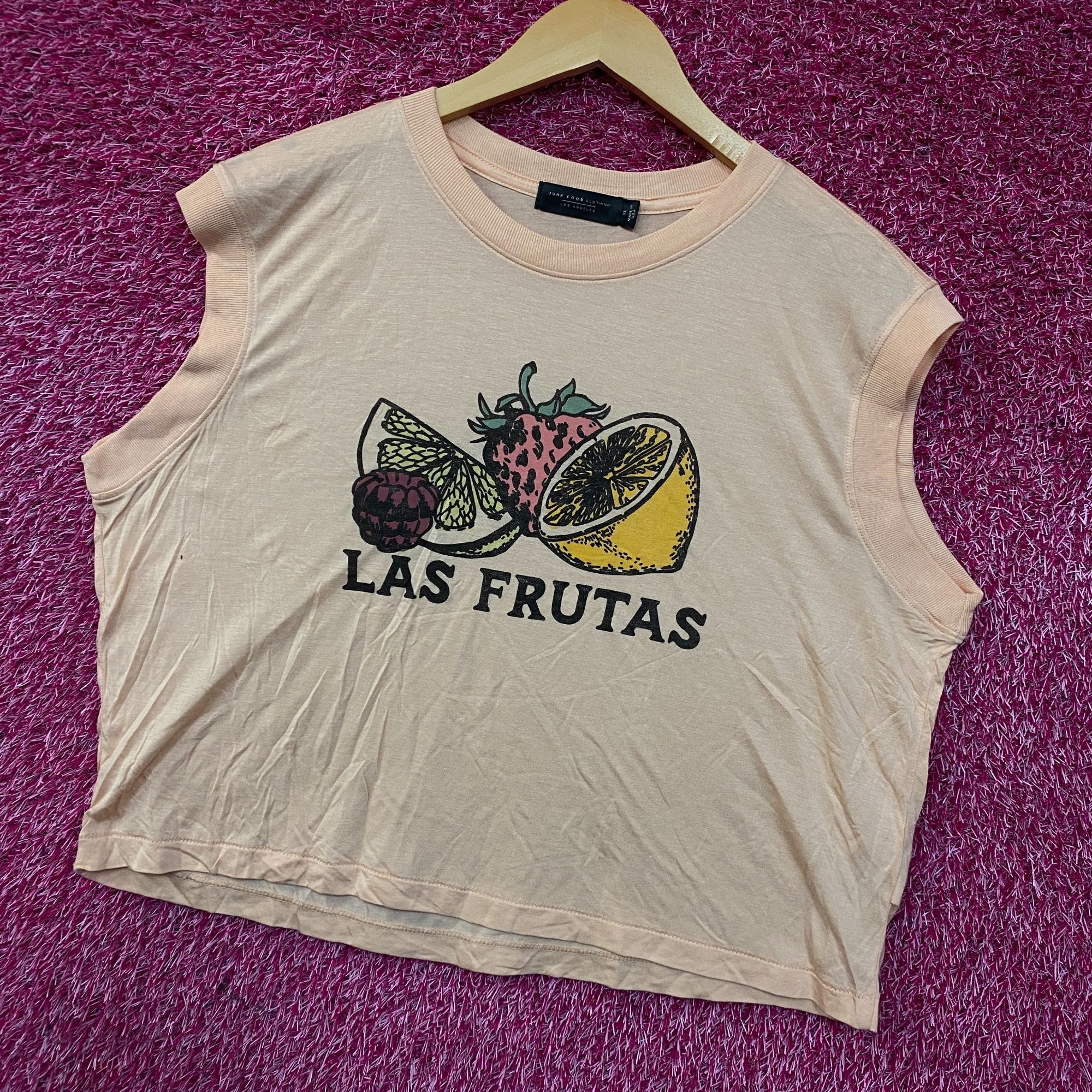 Junk Food Junk Food Clothing Las Frutas Vintage Style Tissue Women's C Size XL / US 12-14 / IT 48-50 - 3 Thumbnail
