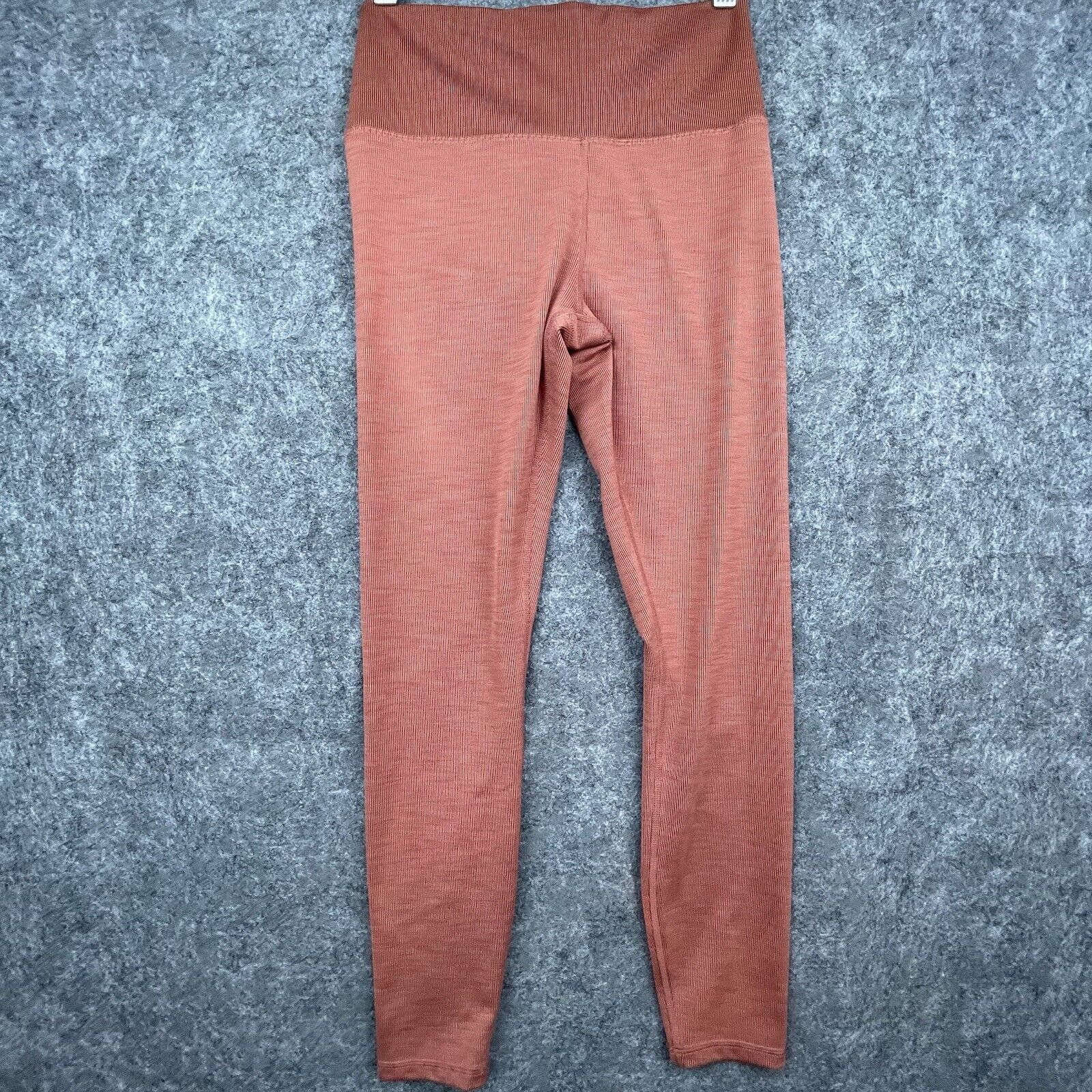Vuori Vuori Rib Studio Legging Small Terracotta Yoga Running Gym Size 27" / US 4 / IT 40 - 1 Thumbnail