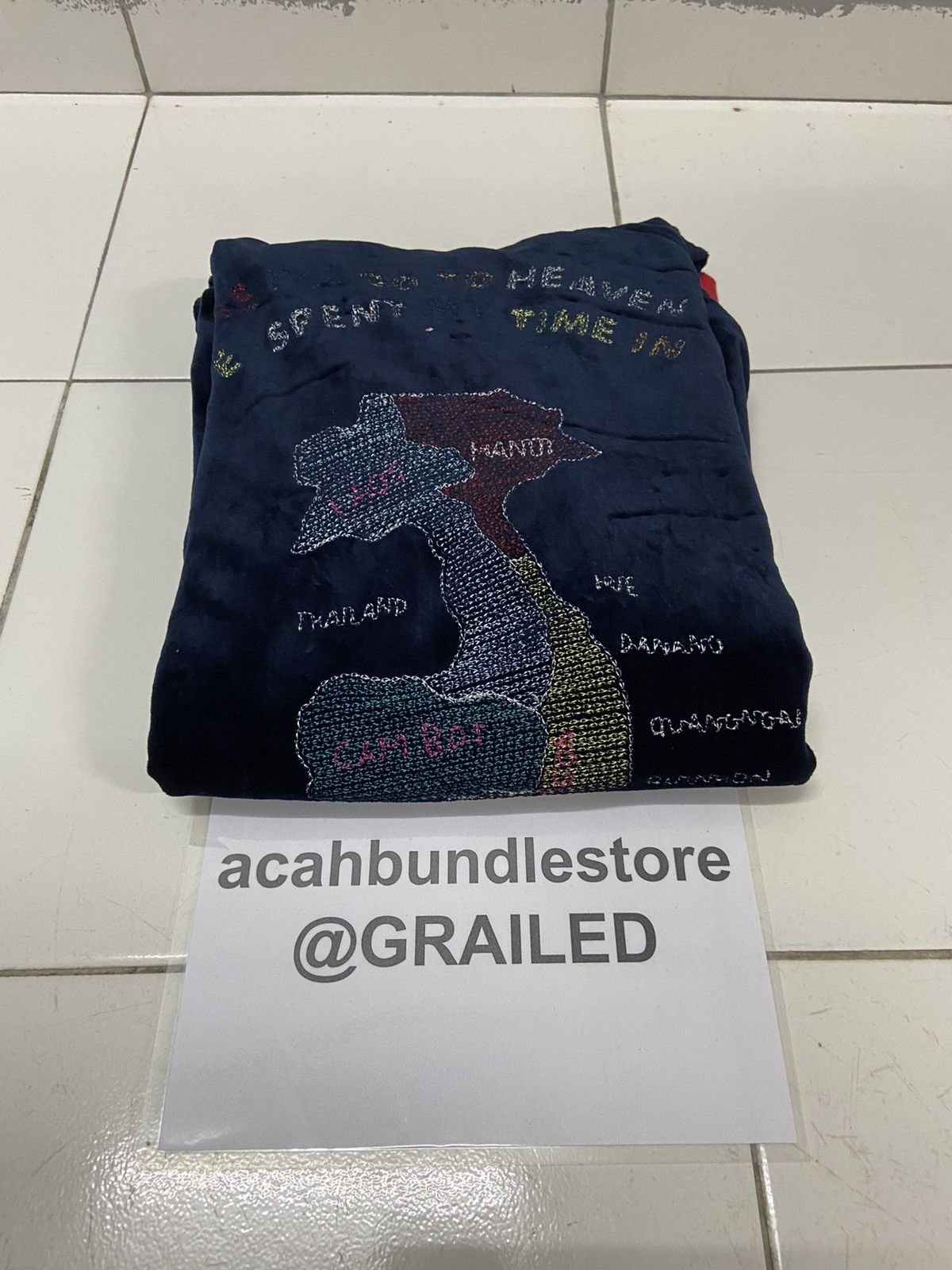 Aldies ALDIES QUI NHON VIETNAM WAR 66-67 VELVET SUKAJAN SWEATER Size US S / EU 44-46 / 1 - 16 Thumbnail