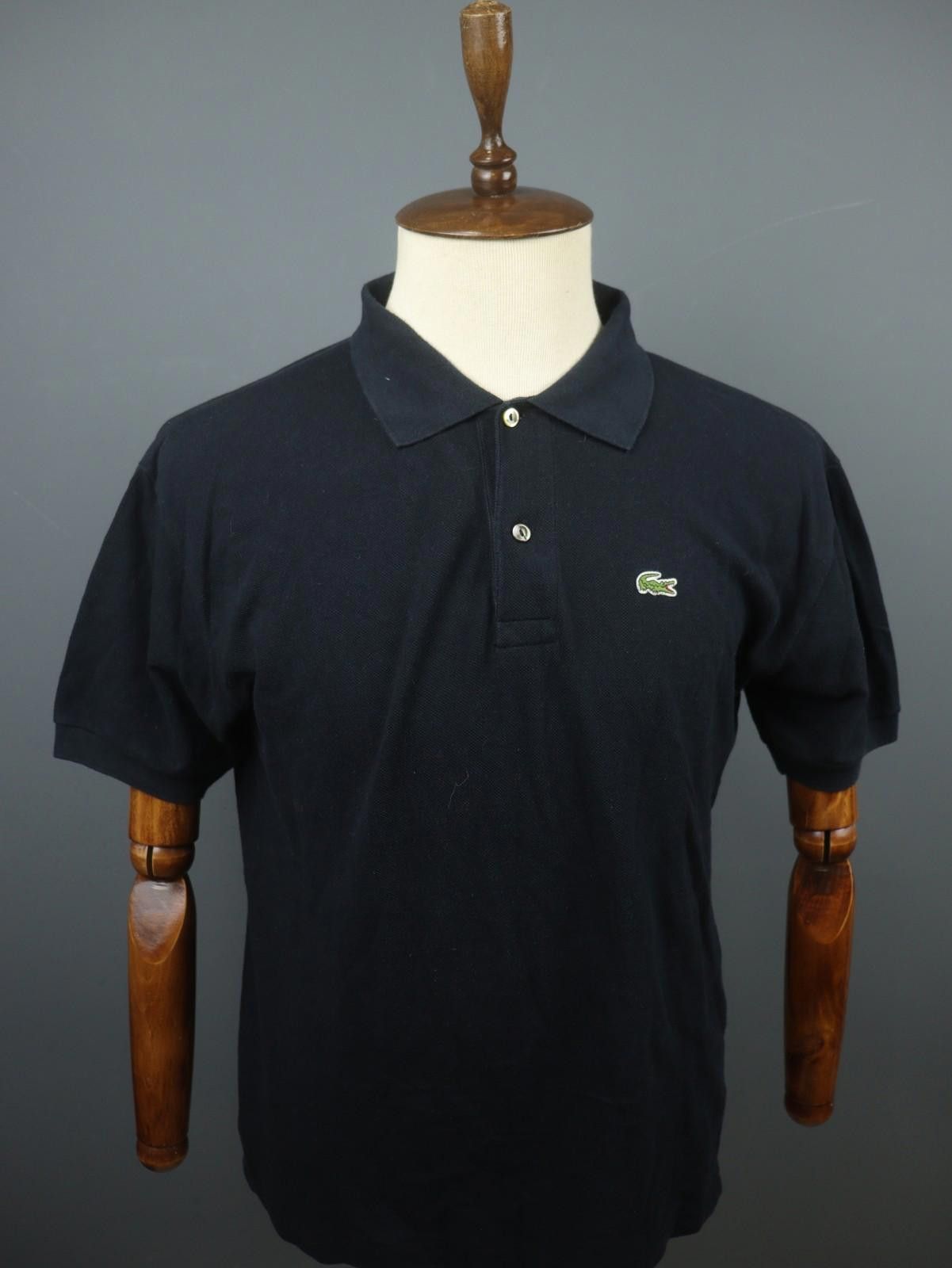 Lacoste Lacoste Black 100% Cotton Collared Casual Polo Shirt Size 5 Size US M / EU 48-50 / 2 - 1 Thumbnail