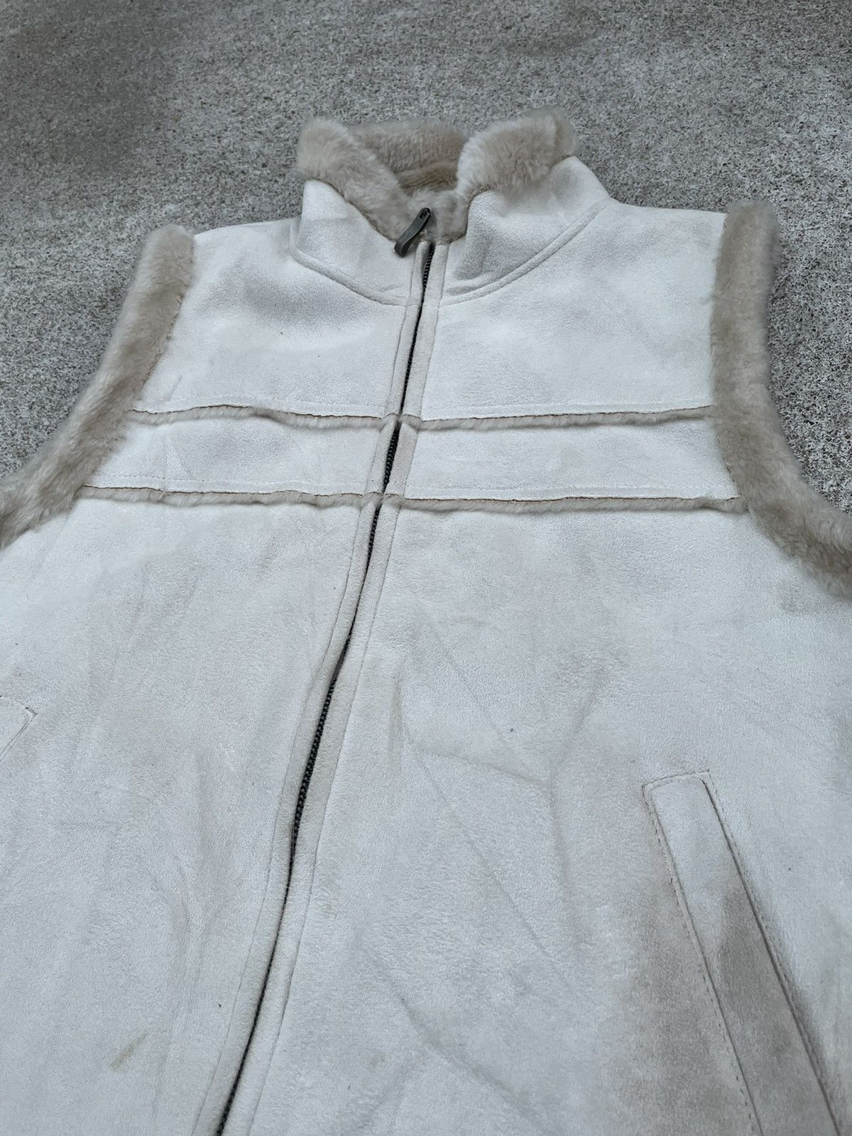 14th Addiction Providence~Japanese Fur Suede Leather Vest Sherpa lgb Style Size US S / EU 44-46 / 1 - 6 Thumbnail