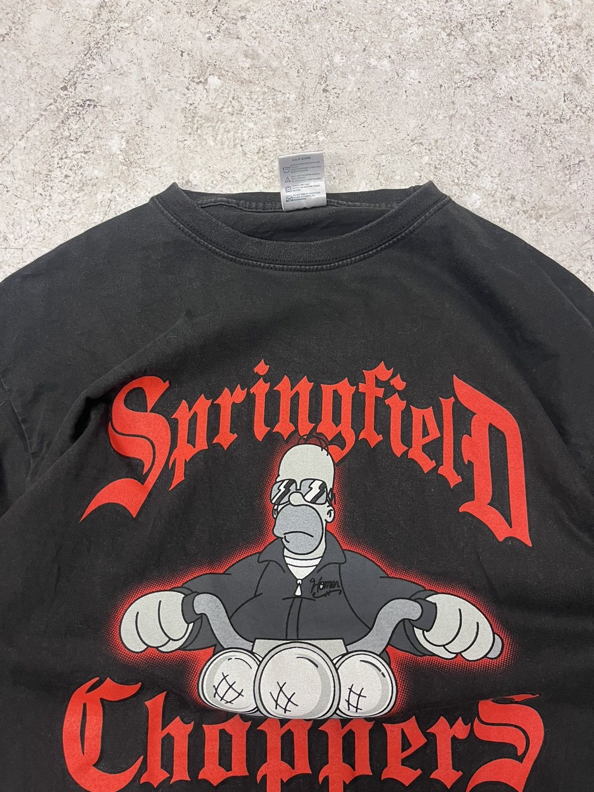 Vintage Vintage springfield choppers homer tee Size US M / EU 48-50 / 2 - 1 Thumbnail