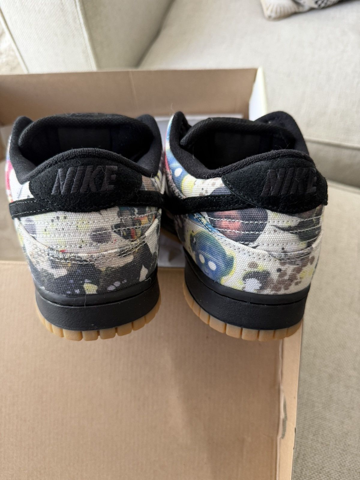 Nike × Supreme Supreme Nike SB Dunk Low “Rammellzee” Size 10.5 Size US 10.5 / EU 43-44 - 3 Thumbnail