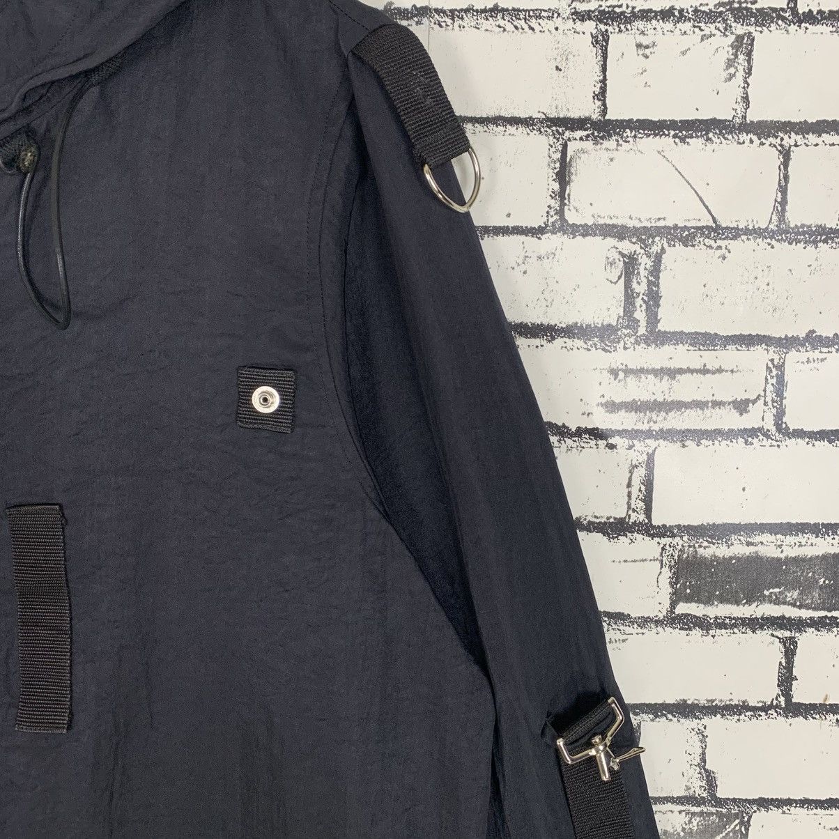 Seditionaries Aize Denim Bondage Gothic Nylon Jacket Size US M / EU 48-50 / 2 - 5 Thumbnail