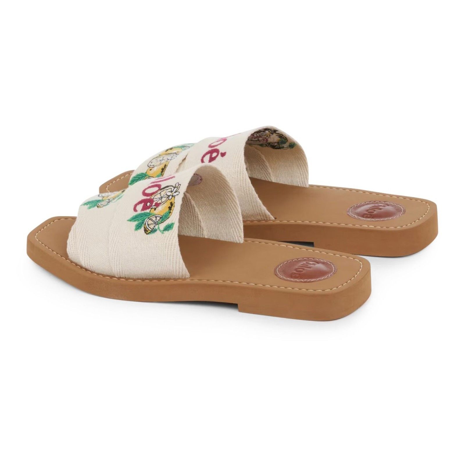 Chloe Chloe Citrus Yellow Mules New & Authentic (Euro Size:9;) Size US 9 / IT 39 - 3 Thumbnail