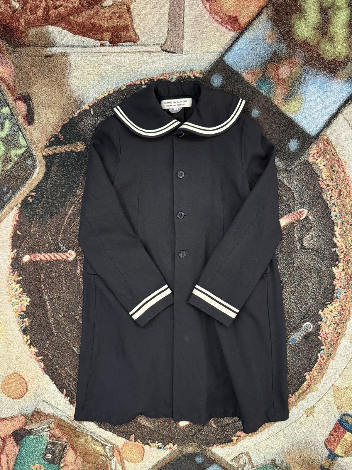 2015 Comme des Cargons Sailor Coat