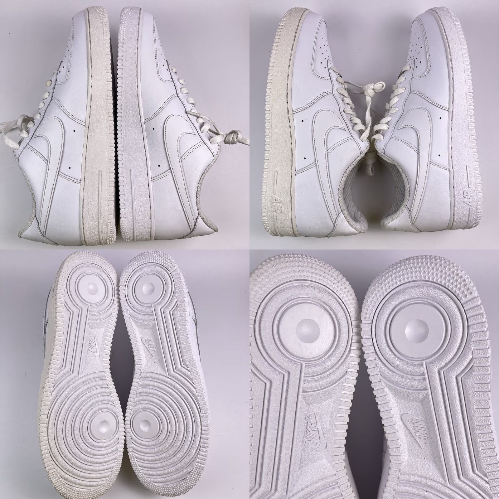 Nike Nike Air Force 1 '07 Men Sneakers White CW2288-111 13 USA 47.5 Leather Lace Up Low Top Cushioned Comfort Breathable All White Casual Activewear Shoes Size US 12 / EU 45 - 8 Thumbnail
