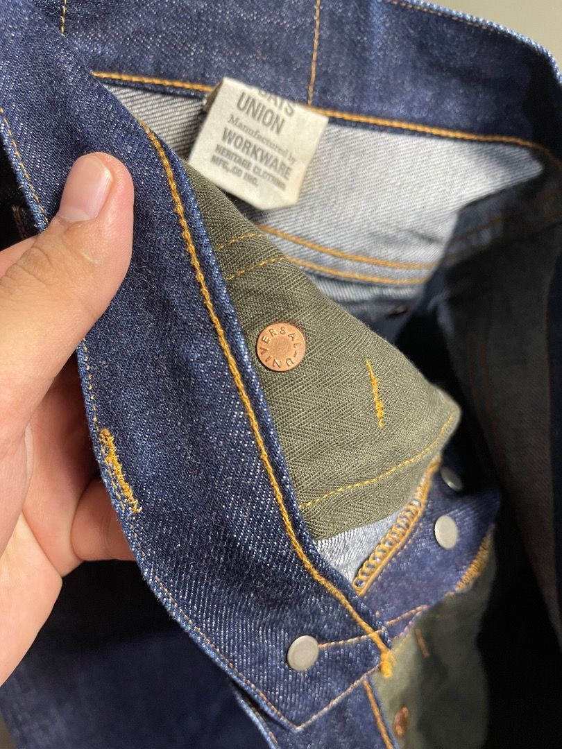 Other Workware 4400XX Raw Selvedge Jeans Size US 31 - 6 Thumbnail