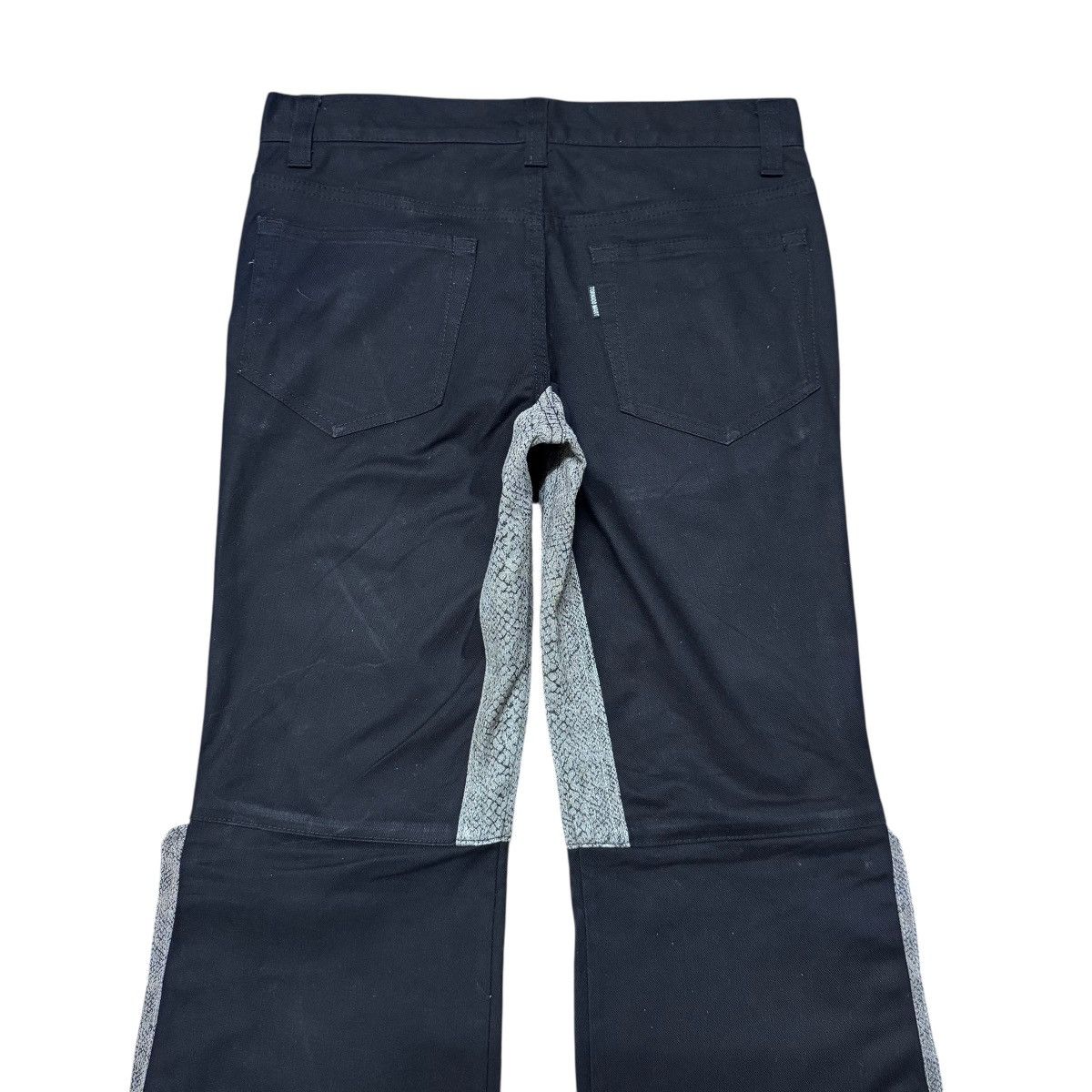 Tornado Mart Tornado Mart Snake Skin Flare Jeans Size US 30 / EU 46 - 10 Thumbnail