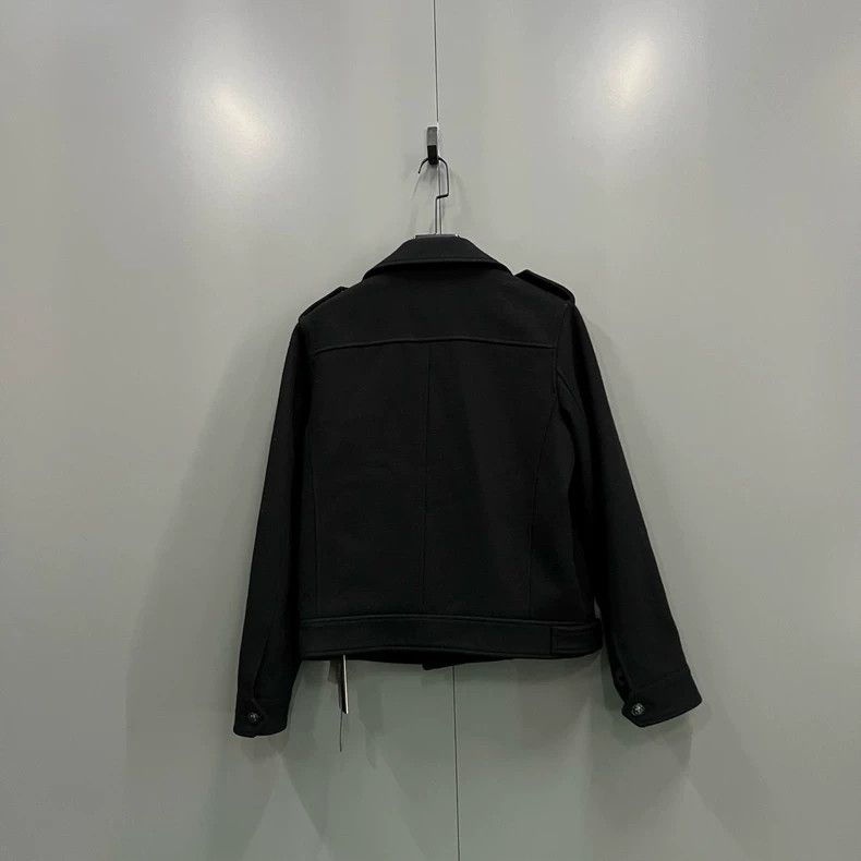 Saint Laurent Paris Saint Laurent Paris Black double-breasted coat 2505-Nextarr Size US M / EU 48-50 / 2 - 3 Thumbnail