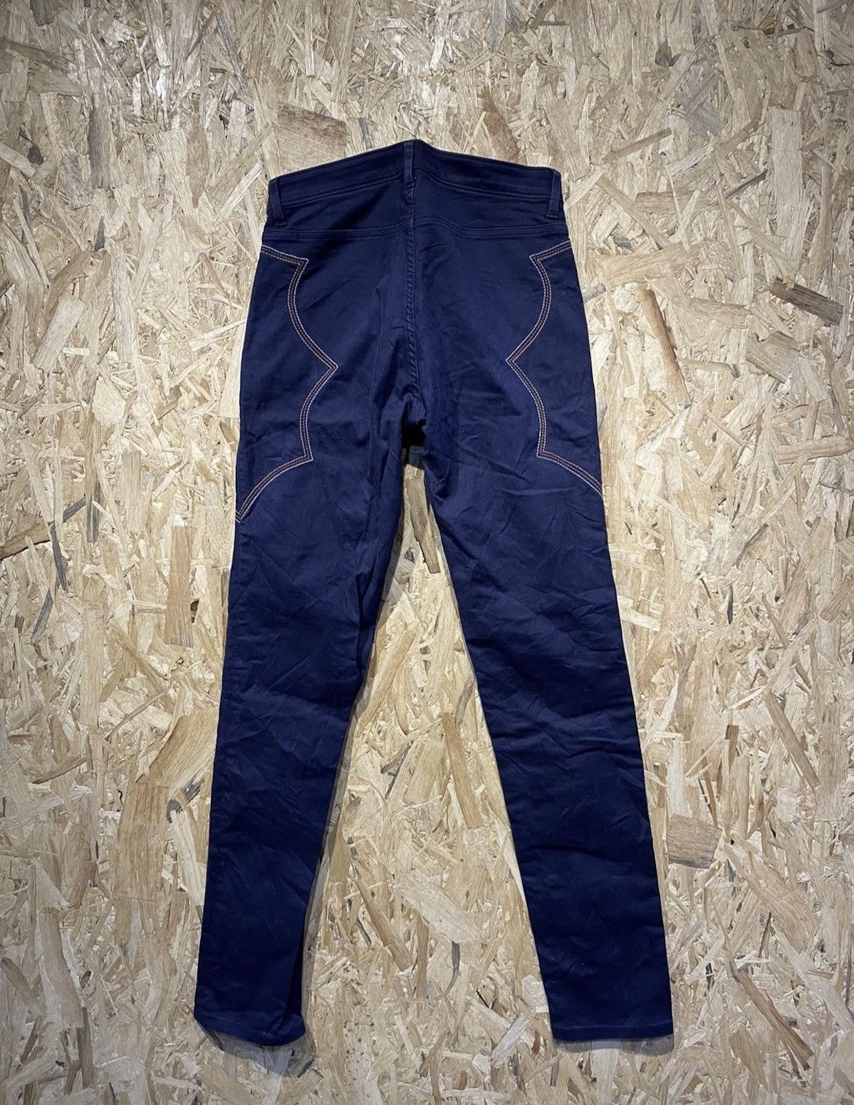 Tsumori Chisato Tsumori Chisato Spider Web Art Embroidered skinny pants Size US 30 / EU 46 - 2 Thumbnail