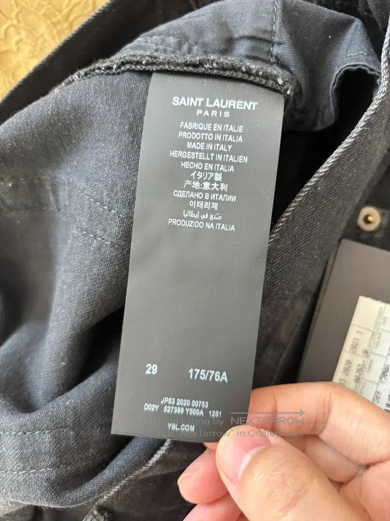 Saint Laurent Paris #REF! Size US 29 - 5 Thumbnail