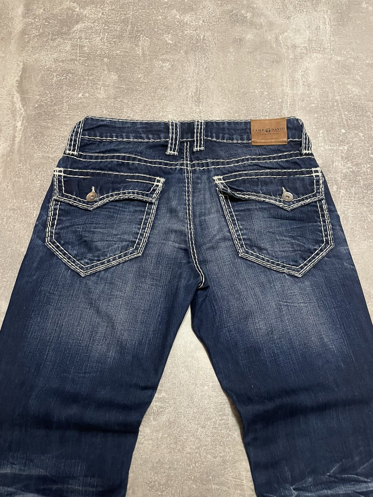 Camp David Vintage Camp David Regular Fit True Religion Style Jeans Y2K Size US 31 - 13 Thumbnail