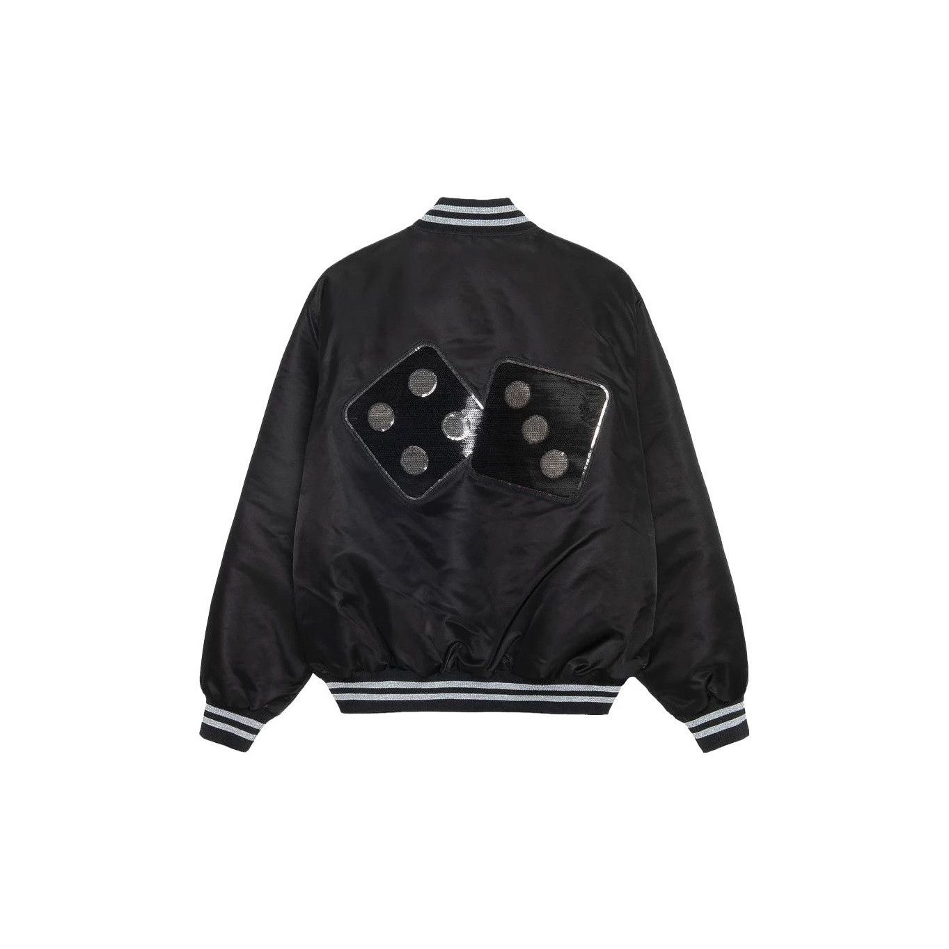 Stussy Stussy Sequin Dice Satin Bomber Jacket Size L Size US L / EU 52-54 / 3 - 1 Thumbnail