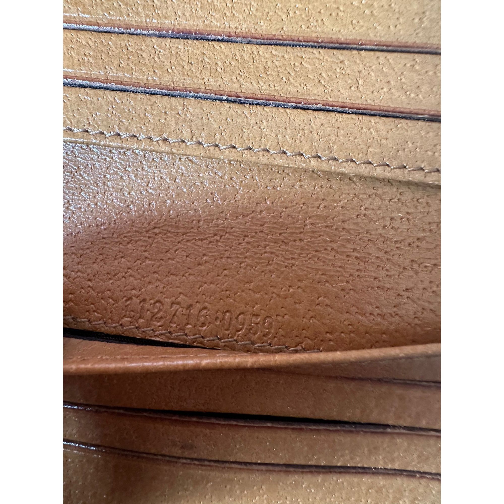 Gucci Gucci Pink GG Canvas & Leather Short Bifold Wallet w Coin P Size ONE SIZE - 12 Thumbnail