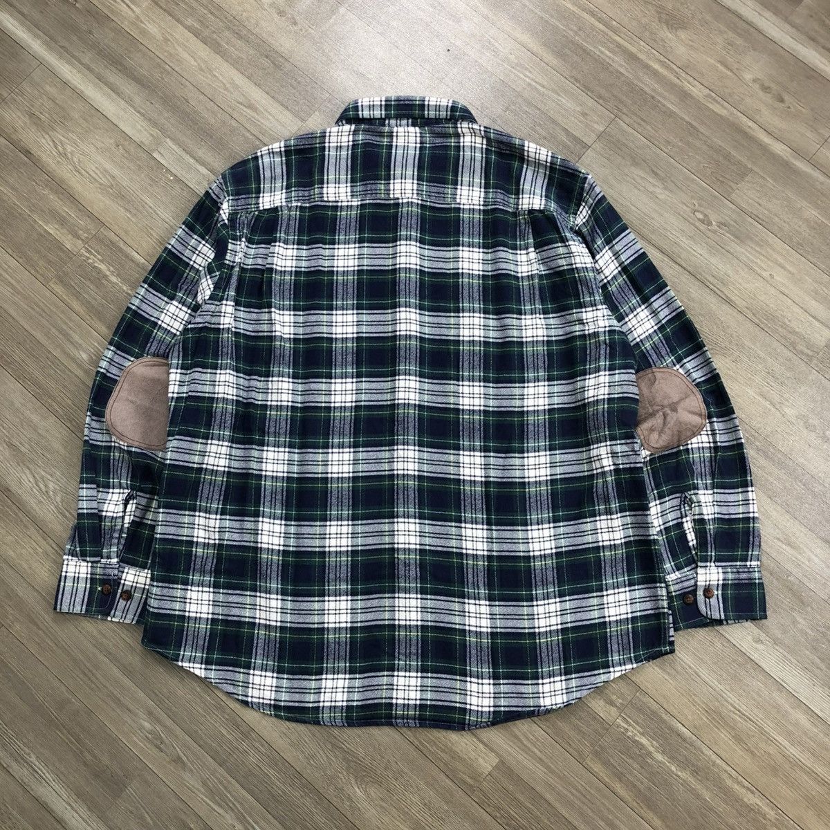 Flannel × Pendleton Vintage Pendleton “Hawthorne” Flannel Shirt – Elbow Patch Size US XL / EU 56 / 4 - 15 Thumbnail