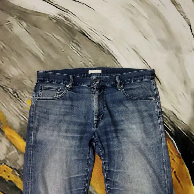 Japanese Brand × Vintage VINTAGE JAPANESE DISTRESSED BLUE JEANS PANTS Size US 36 / EU 52 - 2 Thumbnail