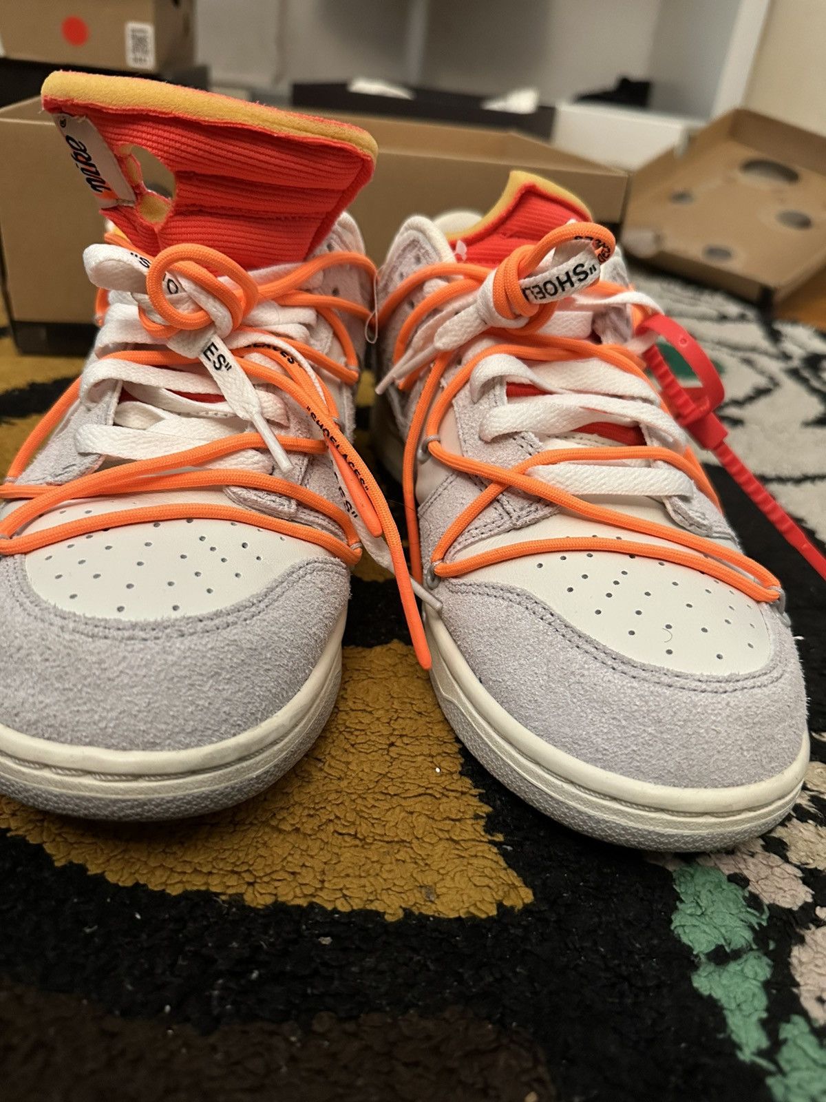 Nike × Off-White Off-White x Dunk Low lot 31 of 50’ Size US 10.5 / EU 43-44 - 8 Thumbnail