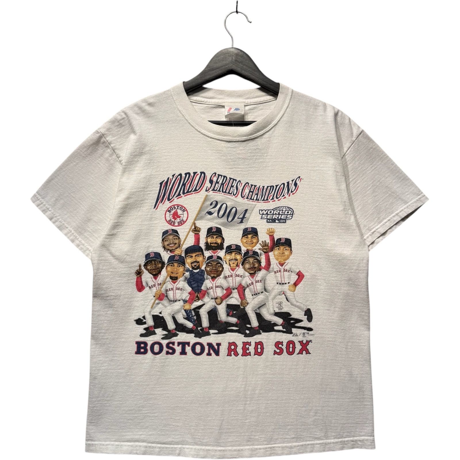 Majestic Vintage Boston Red Sox World Series Champs Tee 2004 Medium Size US M / EU 48-50 / 2 - 1 Thumbnail