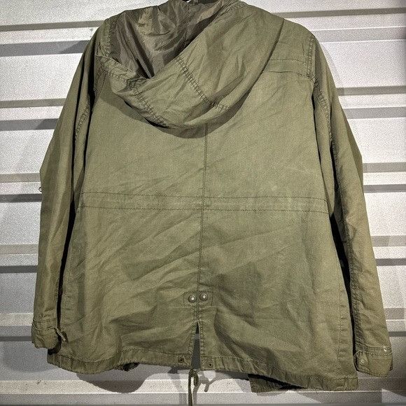 Other Ambiance Olive Green Women's Parka Jacket Sz Large Size L / US 10 / IT 46 - 4 Thumbnail