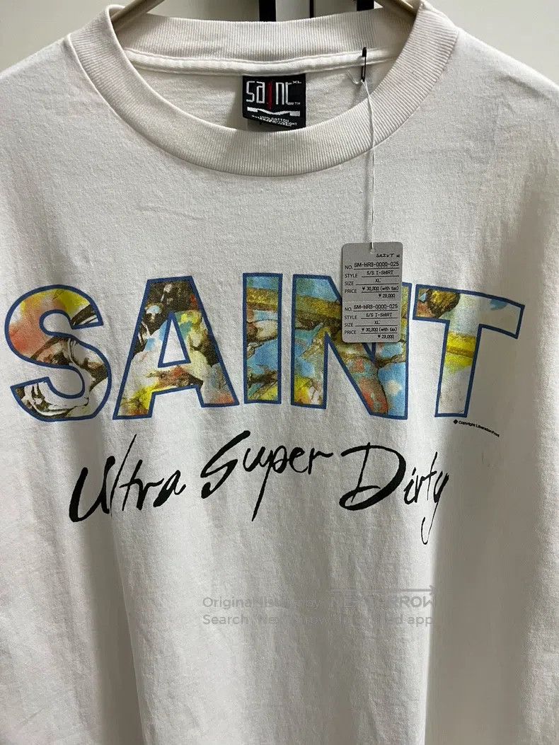 Saint Michael Saint Michael Slogan shirt Size US XL / EU 56 / 4 - 3 Thumbnail