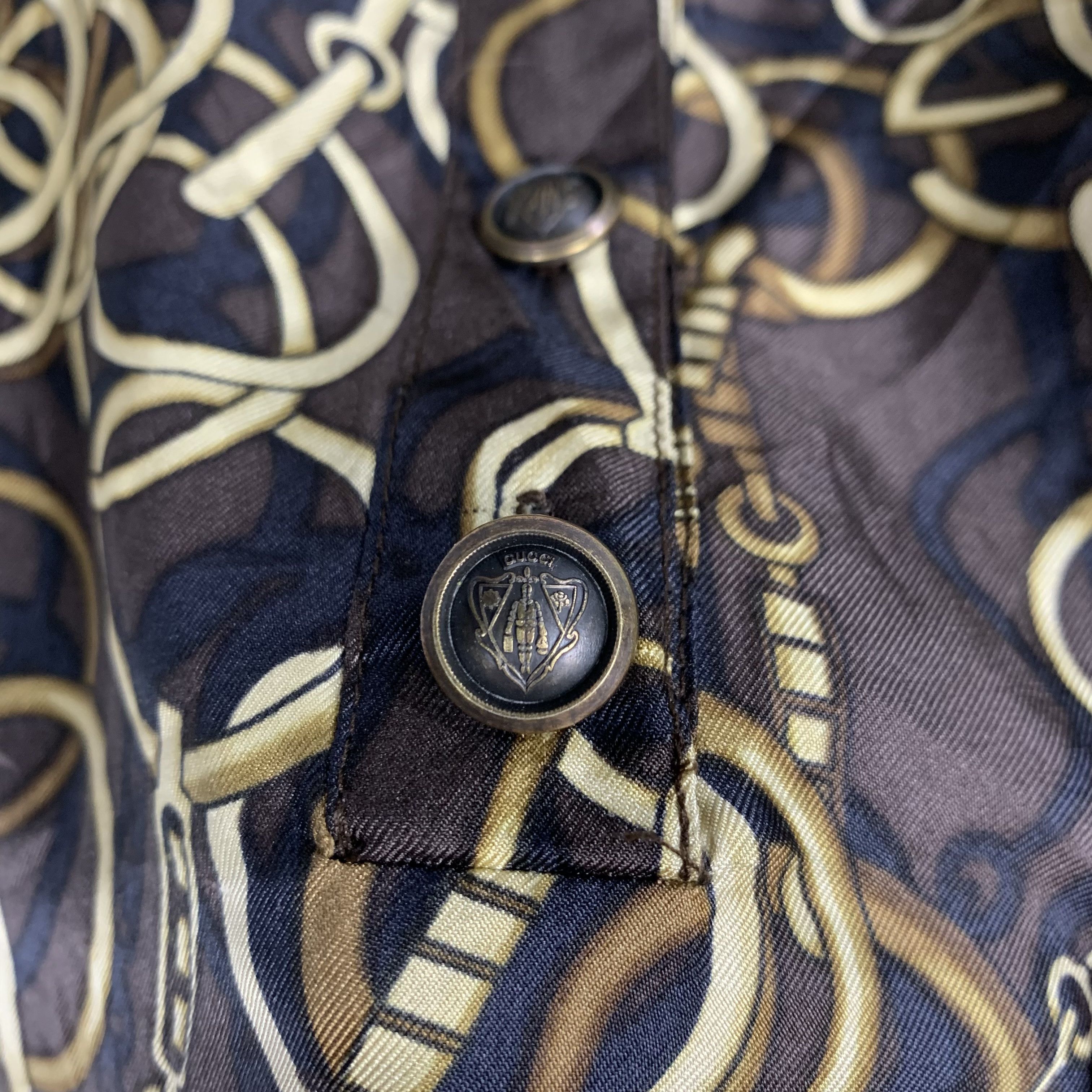 Gucci Gucci Chain Silk Dress Size S / US 4 / IT 40 - 6 Thumbnail