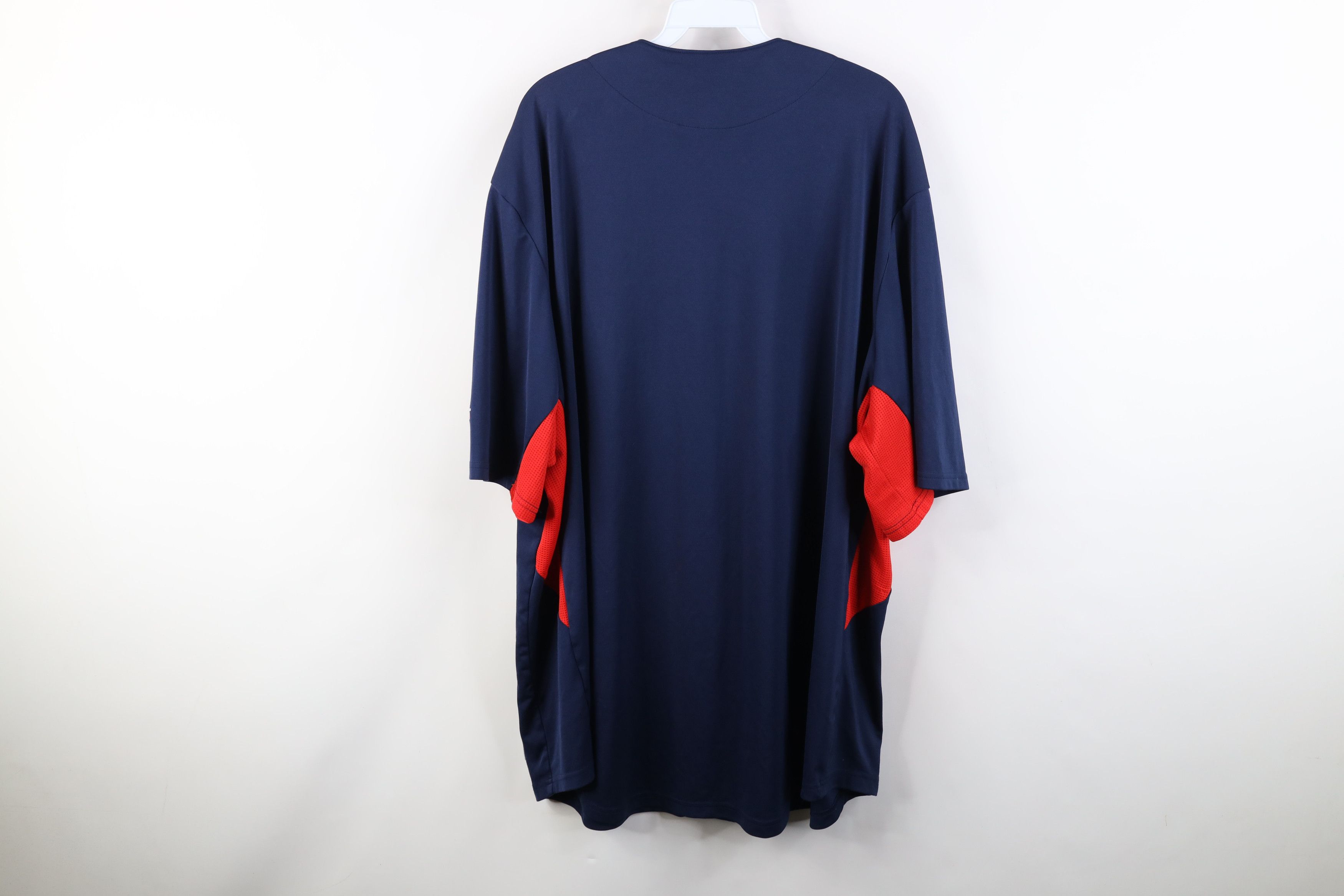 Vintage Vintage Y2K Cleveland Indians Baseball Jersey Blue Knit Size US XXL / EU 58 / 5 - 12 Thumbnail