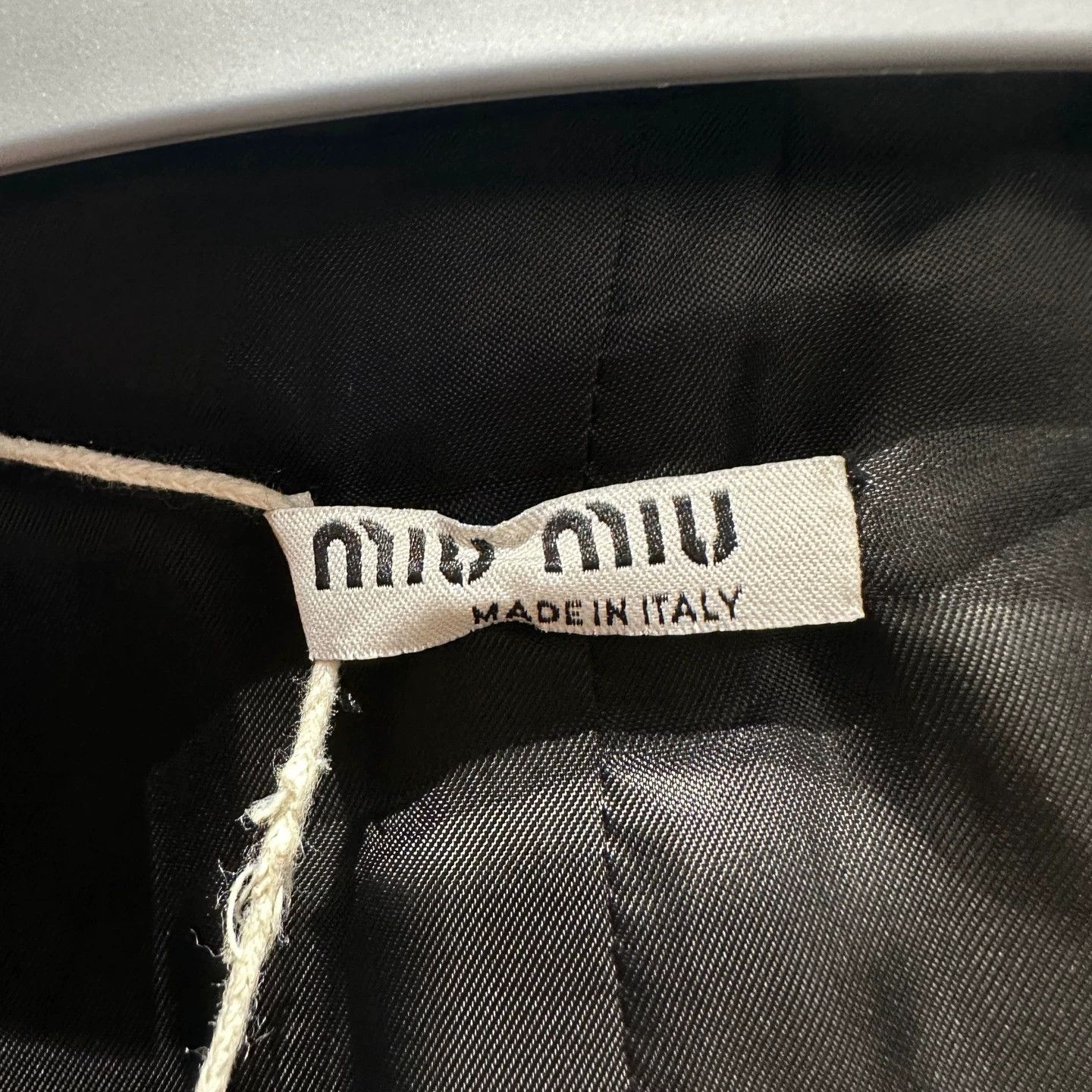 Miu Miu MIU MIU solid wool short blazer 40 Size S / US 4 / IT 40 - 3 Thumbnail
